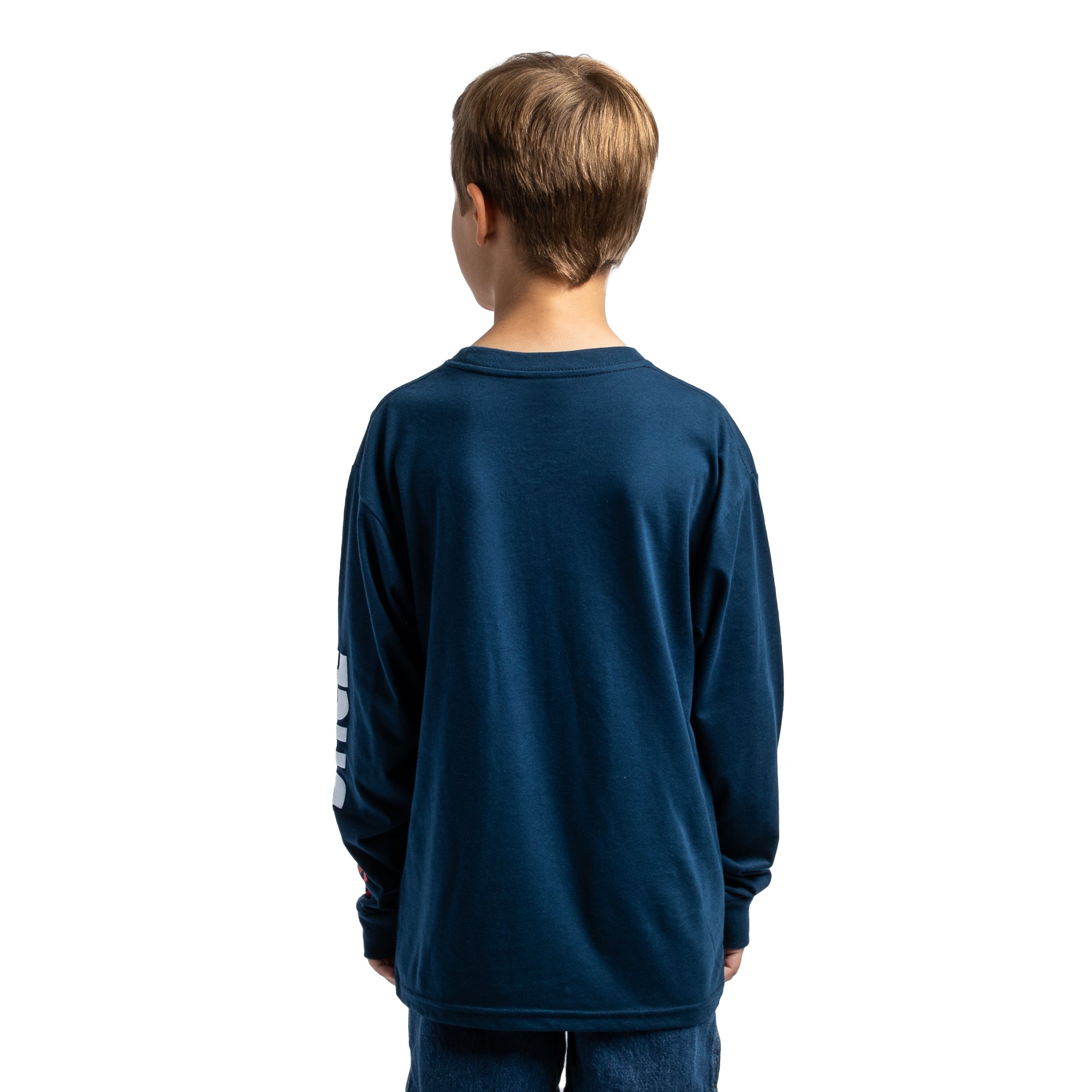Superman Rise Boy’s 3-Pack Crew Neck Long Sleeve Shirt Set