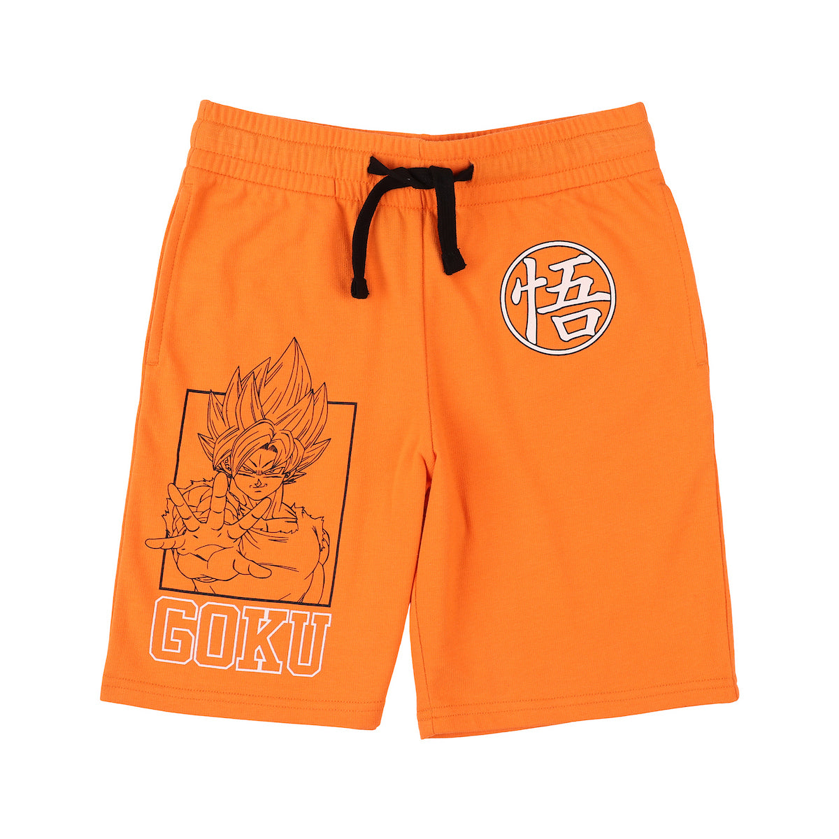 Dragon Ball Z Goku Boy’s 2-Pack Tee & Lounge Shorts Combo Set