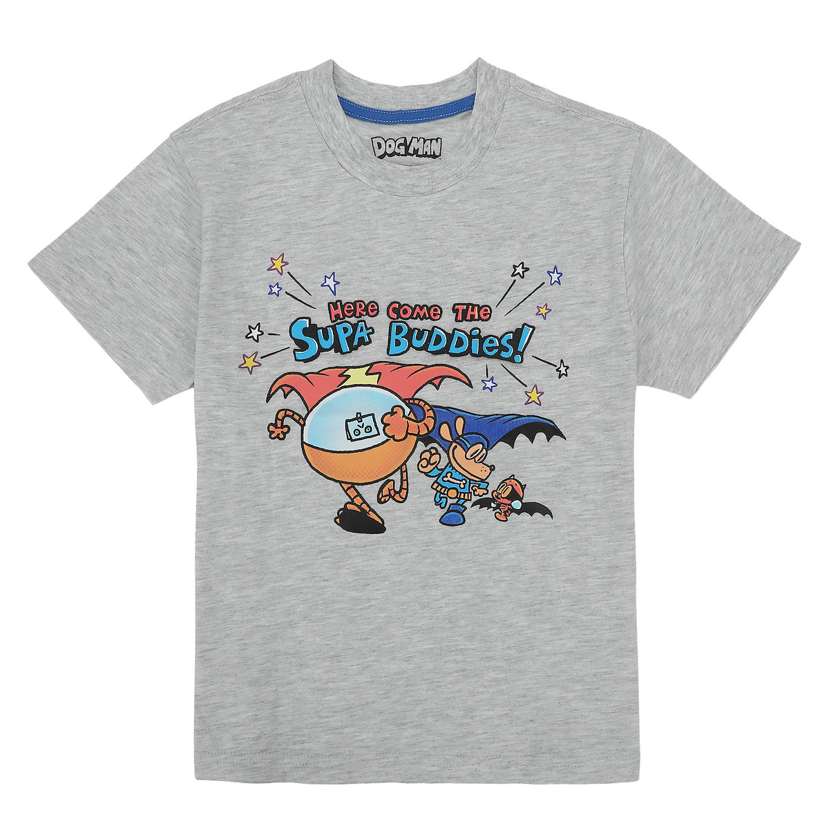 Dog Man Supa Buddies Boy’s 2-Pack Tee & Lounge Shorts Combo Set