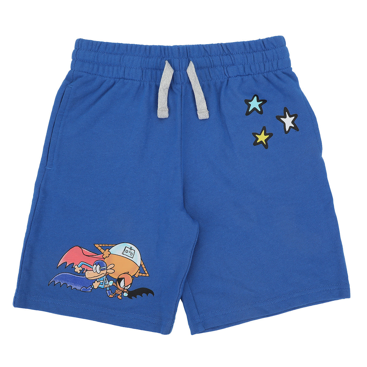 Dog Man Supa Buddies Boy’s 2-Pack Tee & Lounge Shorts Combo Set