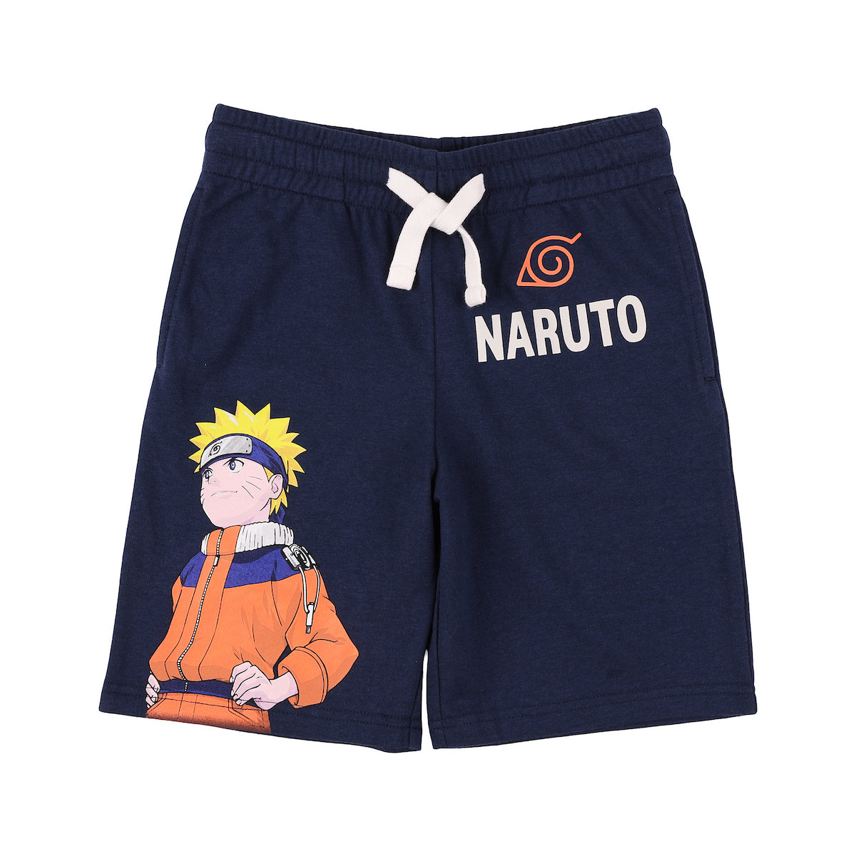 Naruto Hidden Leaf Village Boy's 2-Pack Tee & Lounge Shorts Combo Set