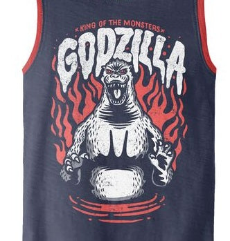 Godzilla Kanji Kaiju Boy’s 3-Pack Tank Top Set
