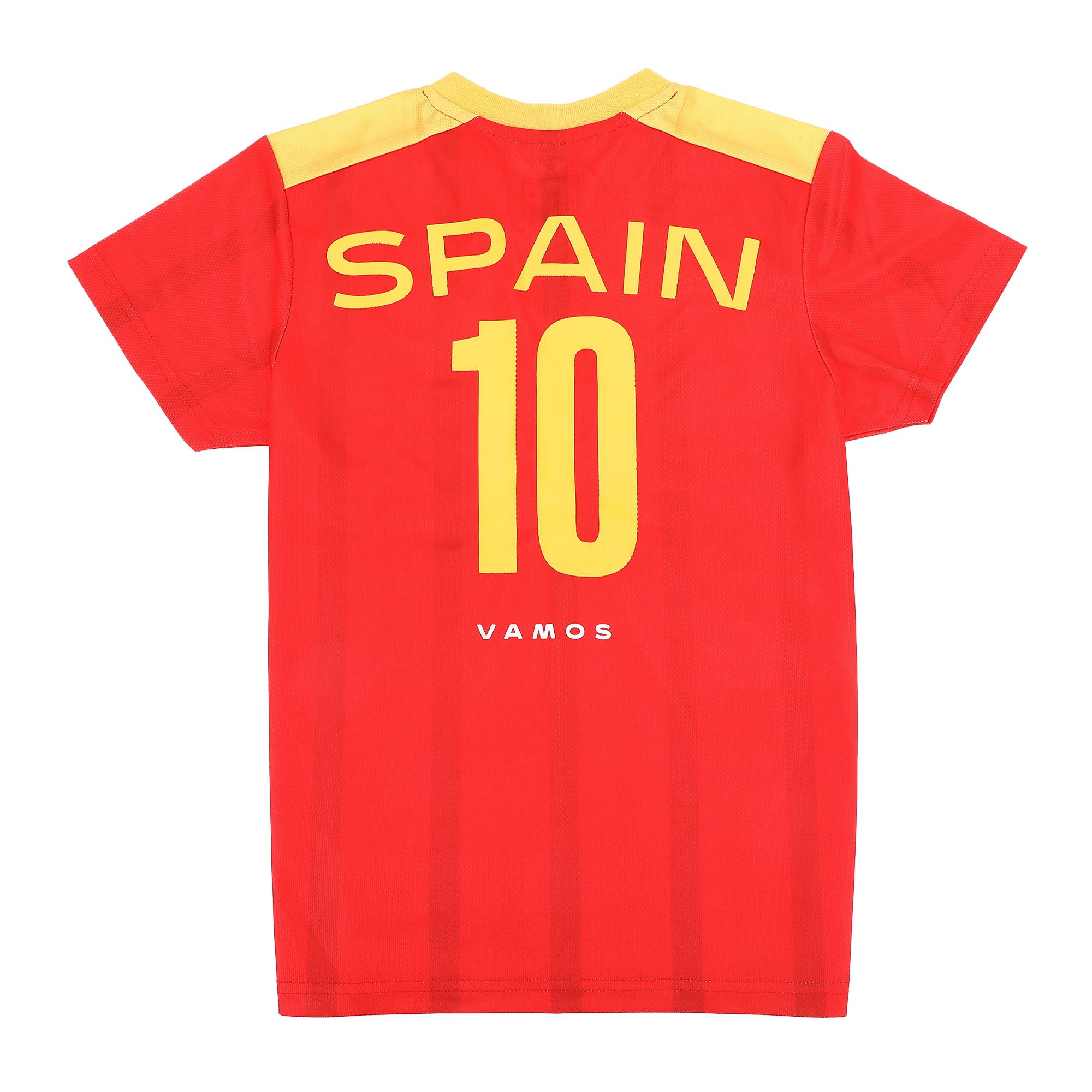 Spain Soccer Federation Espana 10 Boy’s 2-Pack Soccer Jersey & Shorts Combo Set