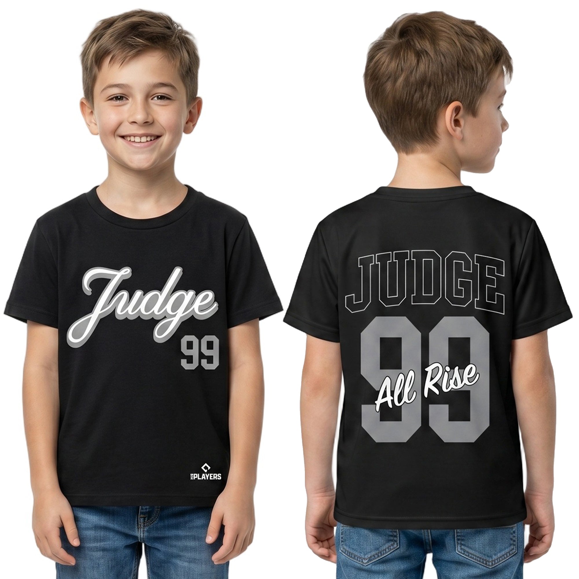 MLB Player Association Aaron Judge Value 3-Pack of Youth Boy’s Short Sleeve T-Shirts
