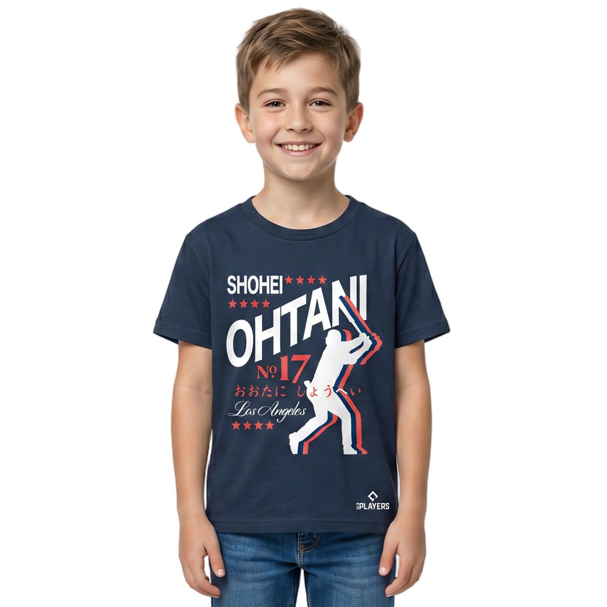 MLB Player Association Shohei Ohtani Value 3-Pack of Youth Boy’s Short Sleeve T-Shirts