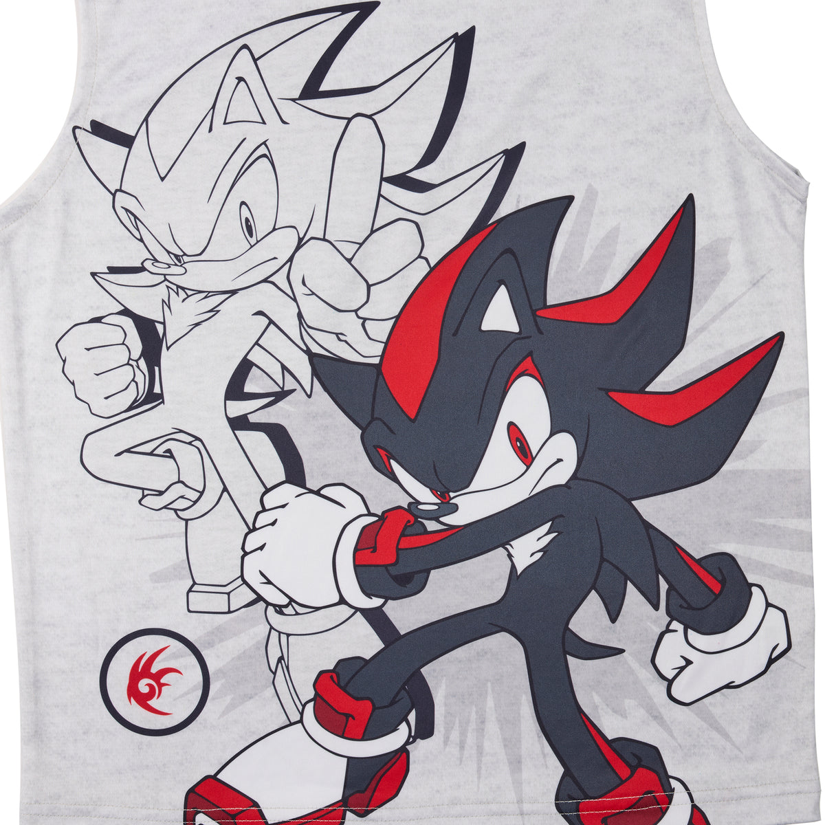 Sonic The Hedgehog Shadow Boy's 3-Pack T-shirt Tank & Shorts Set