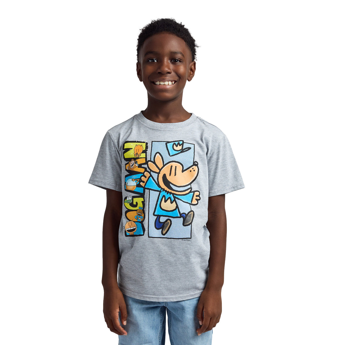 Dog Man 3-Pack Graphic Tees for Boys
