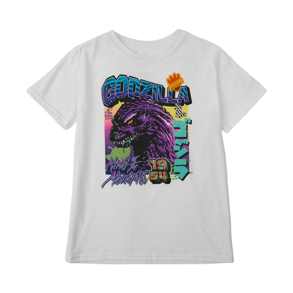 Godzilla Classic Boys 3-Pack Graphic Tees for Kids