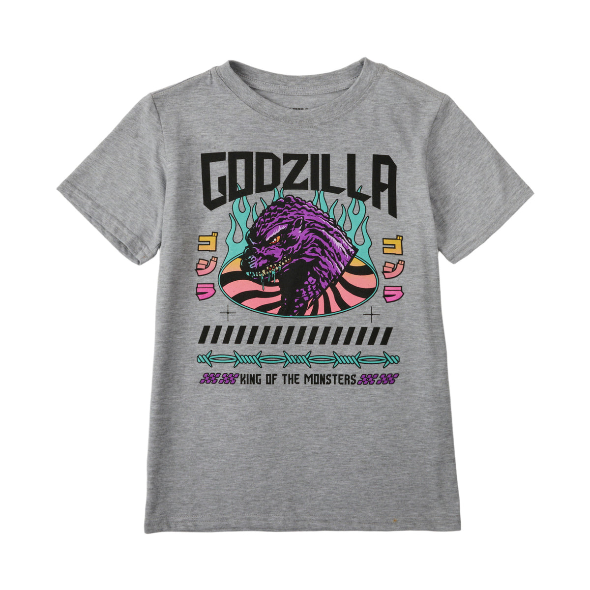 Godzilla Classic Boys 3-Pack Graphic Tees for Kids
