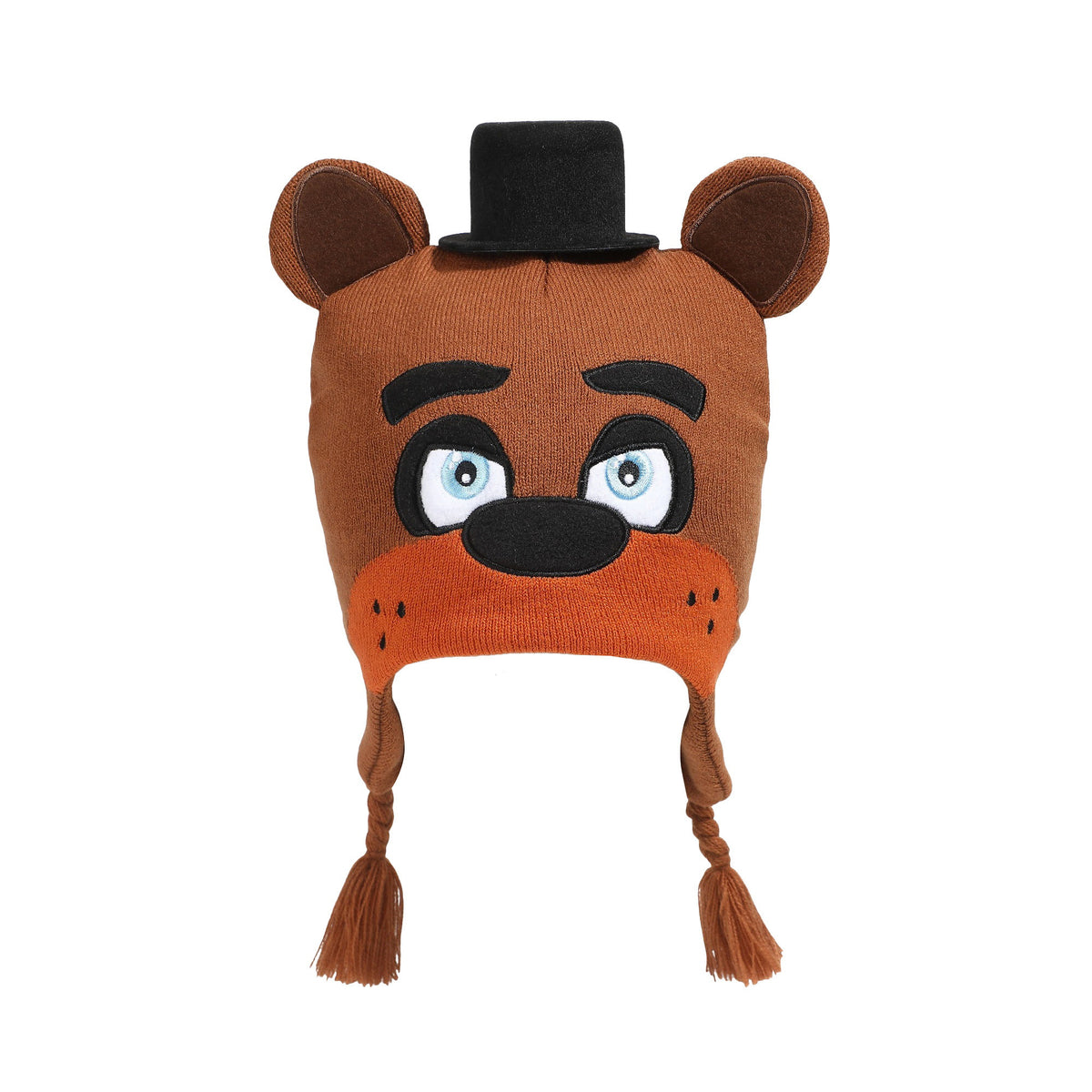 Five Nights At Freddy's Freddy Knit Peruvian Hat and Gloves Set for Kids