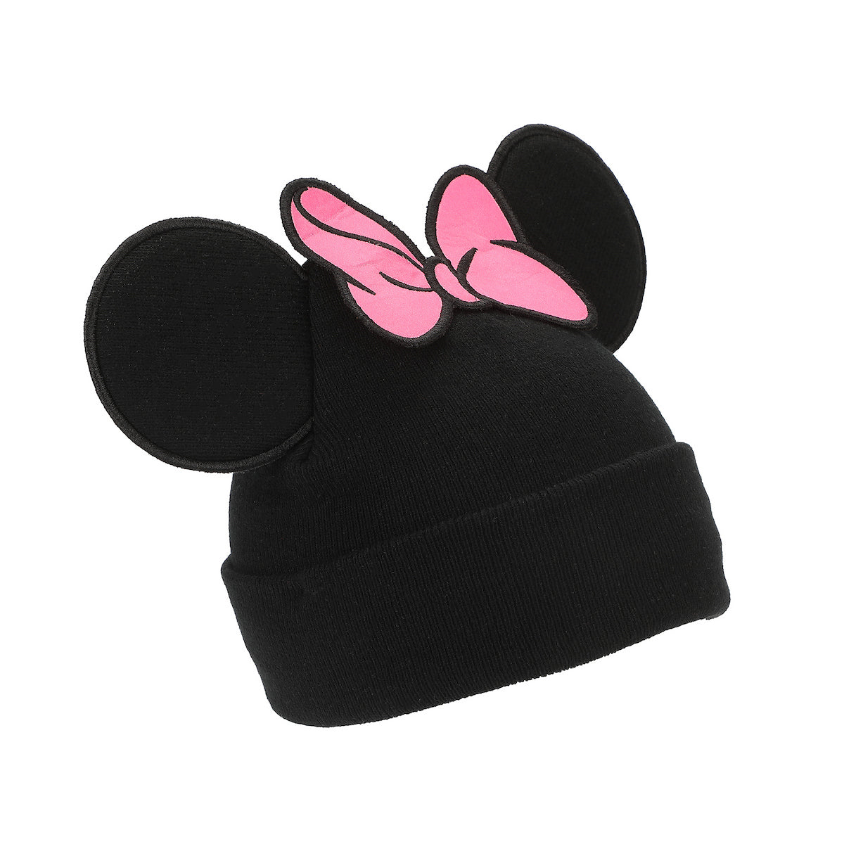 Disney Minnie Mouse Ears & Bow 2-Pack Knit Cap & Mittens Set