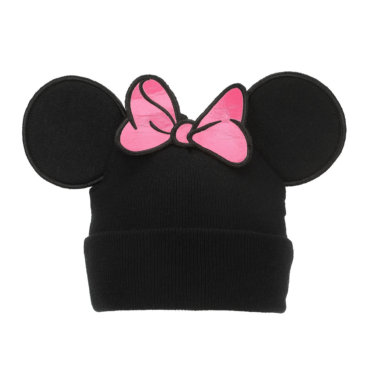 Disney Minnie Mouse Ears & Bow 2-Pack Knit Cap & Mittens Set