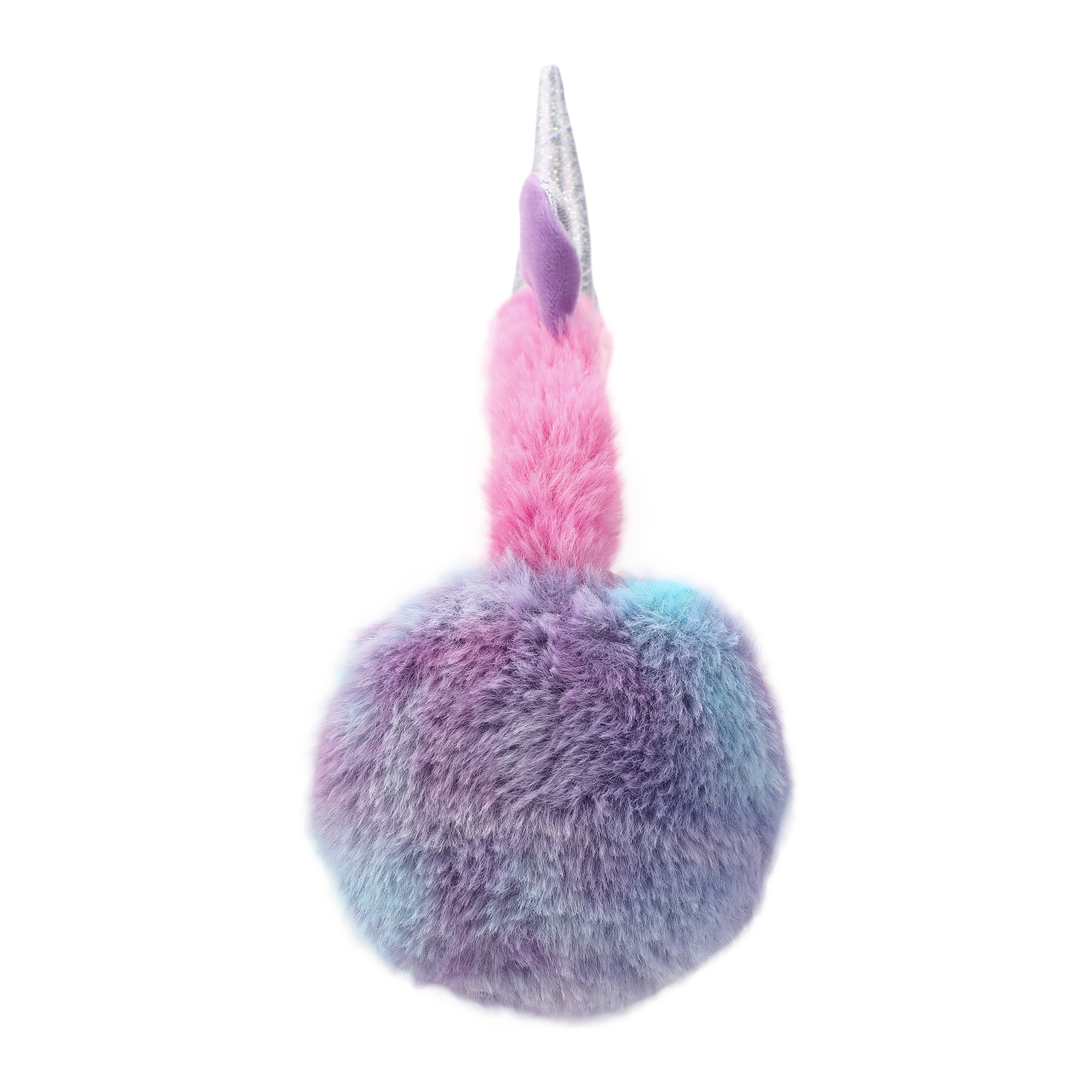 Unicorn 2-Piece Youth Tie-Dye Plush Ear Muffs & Gloves Set