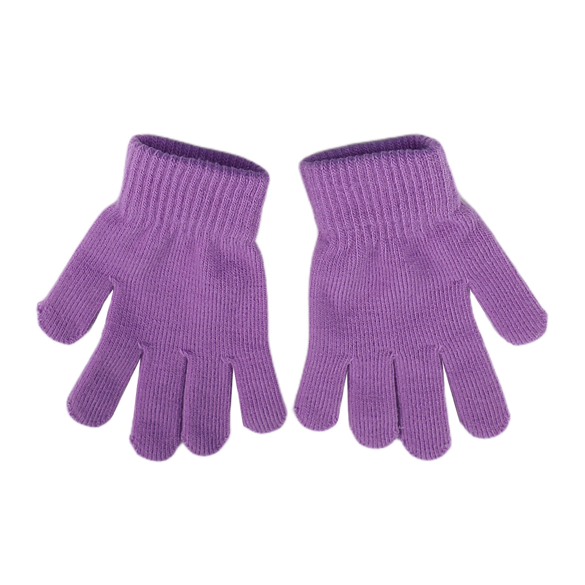 Unicorn 2-Piece Youth Tie-Dye Plush Ear Muffs & Gloves Set