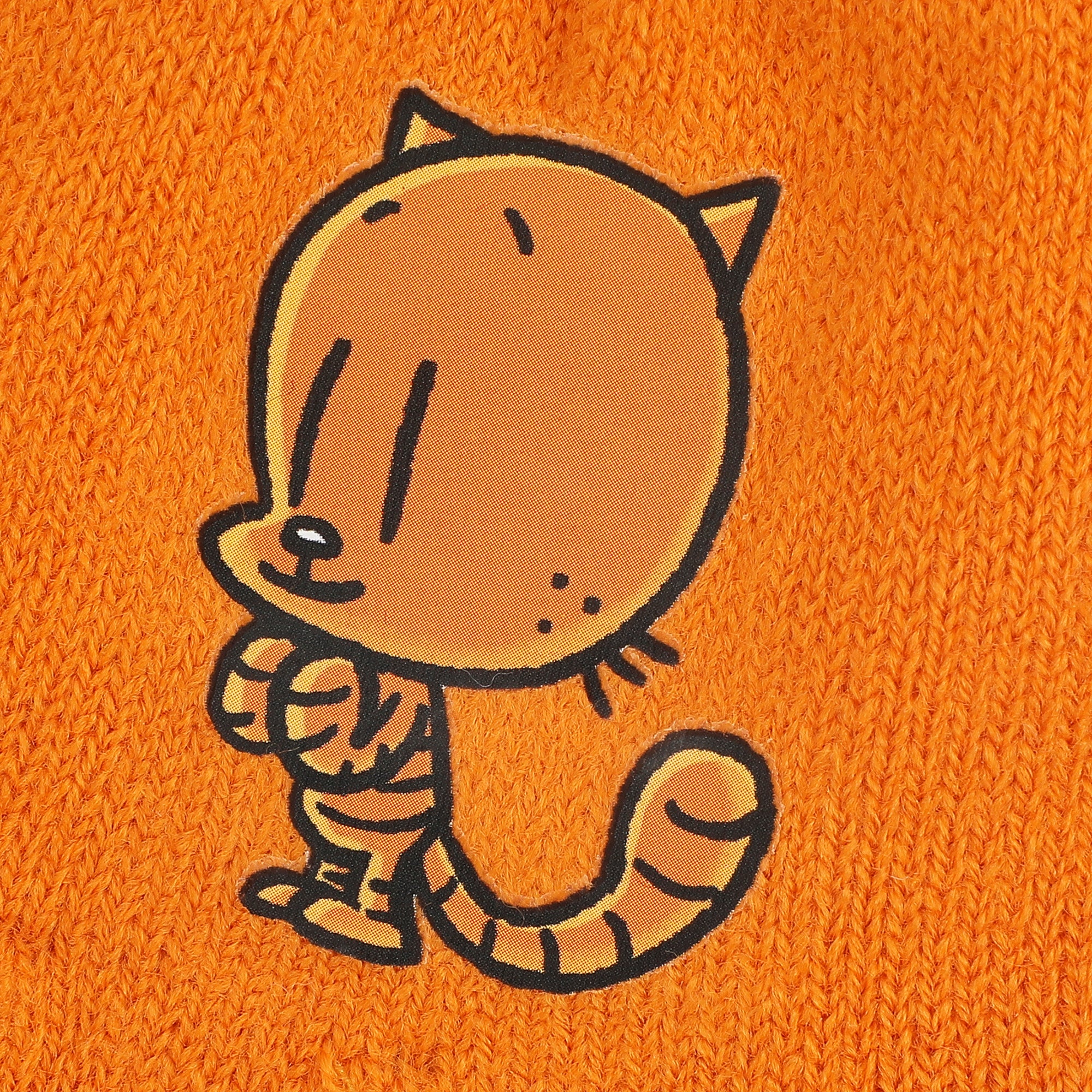 Dog Man Petey the Cat Youth Cuff Hat And Knit Gloves Cold Weather Set