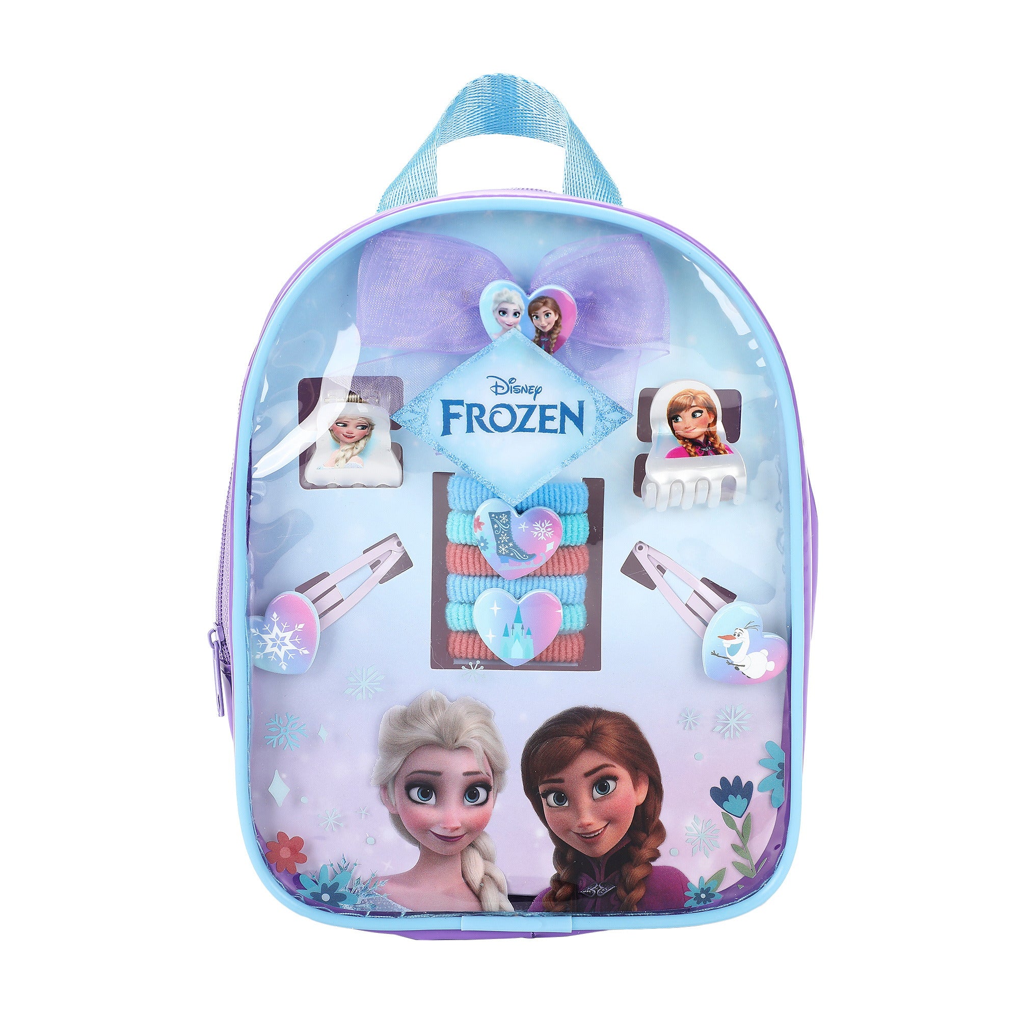 Frozen Girls Hair Clips Ponytail Holders Claw Clips Bow Combo