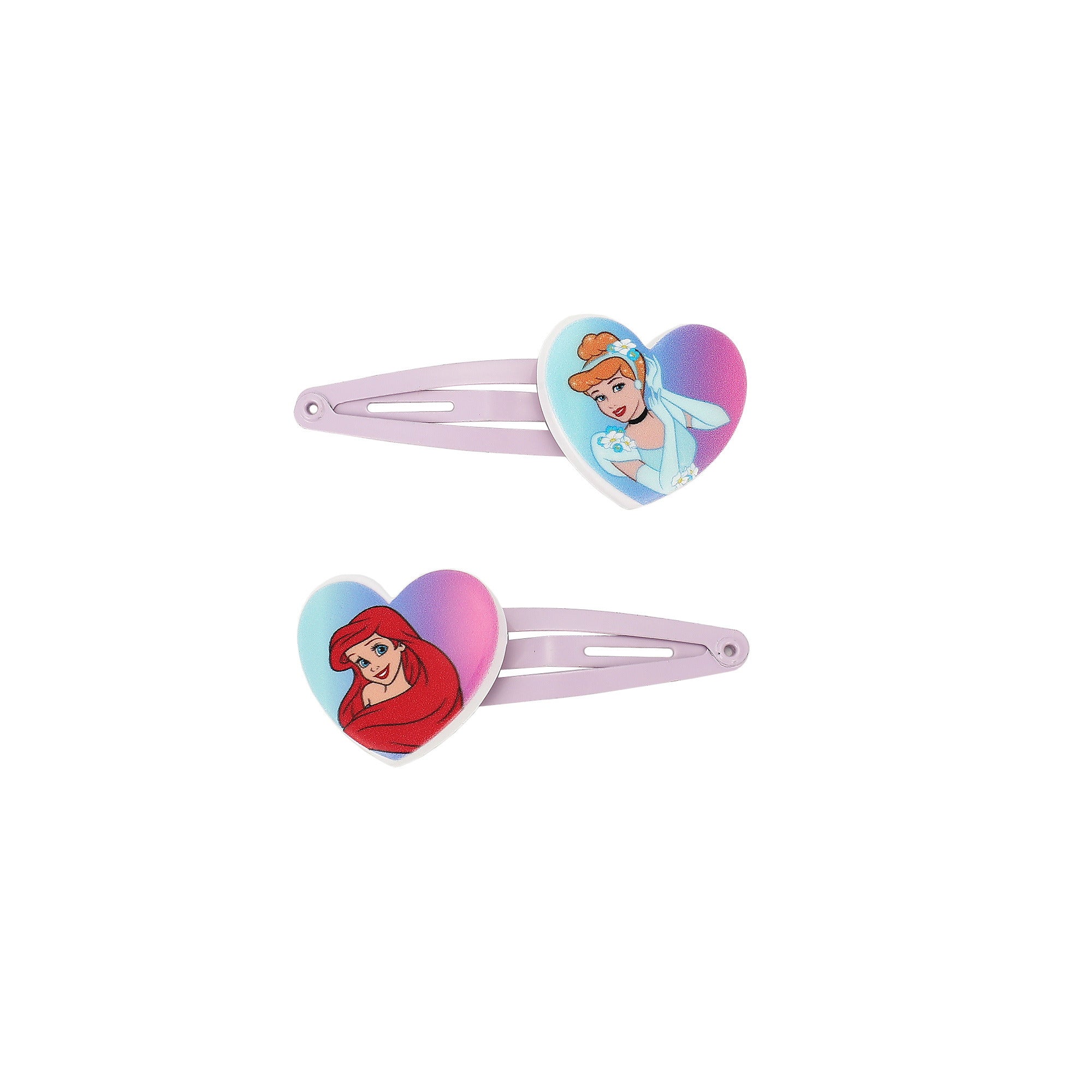 Disney Princess Hair Clips Ponytail Holders Claw Clips Bow Set Kids