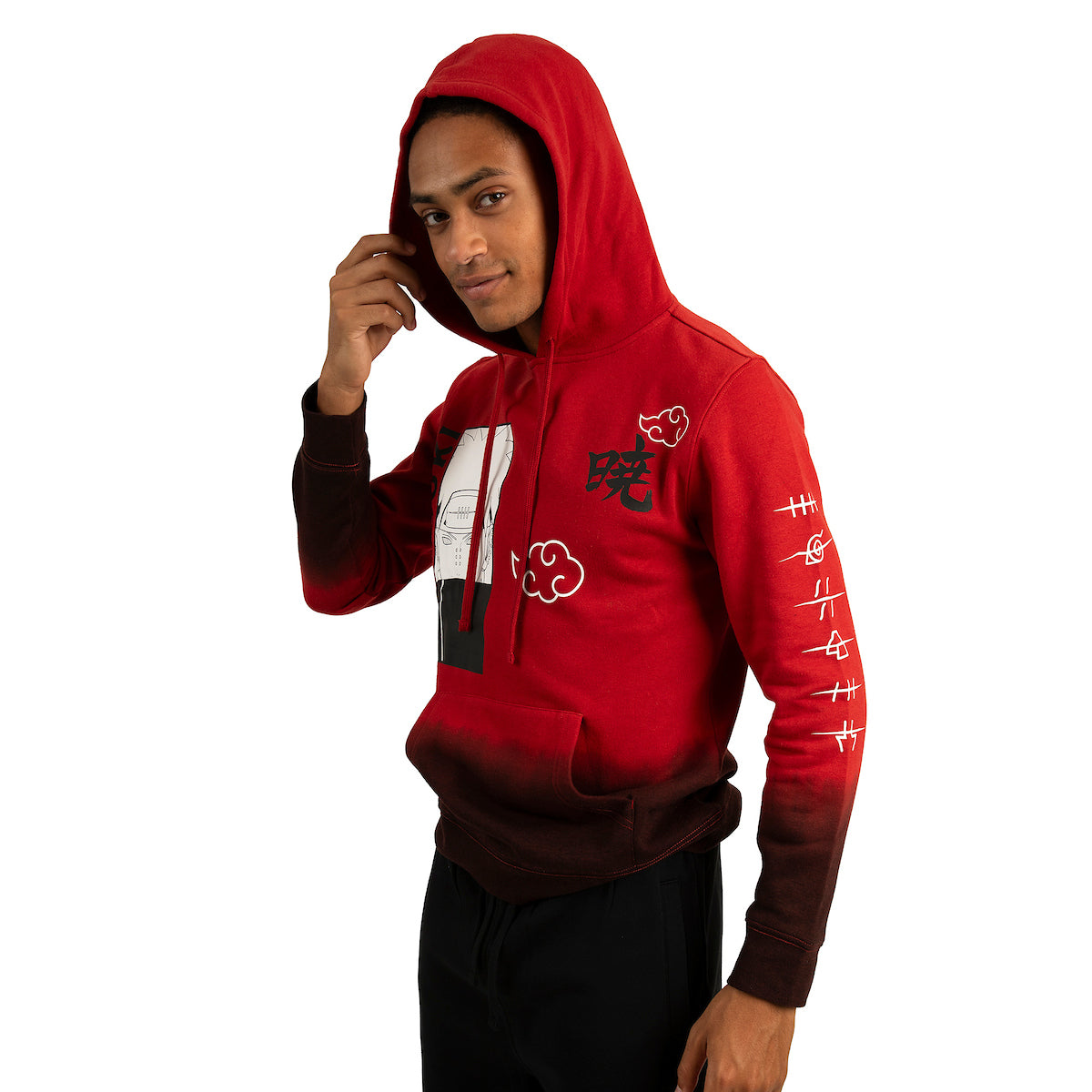 Naruto Shippuden Akatsuki Adult Hoodie Jogger Combo Set