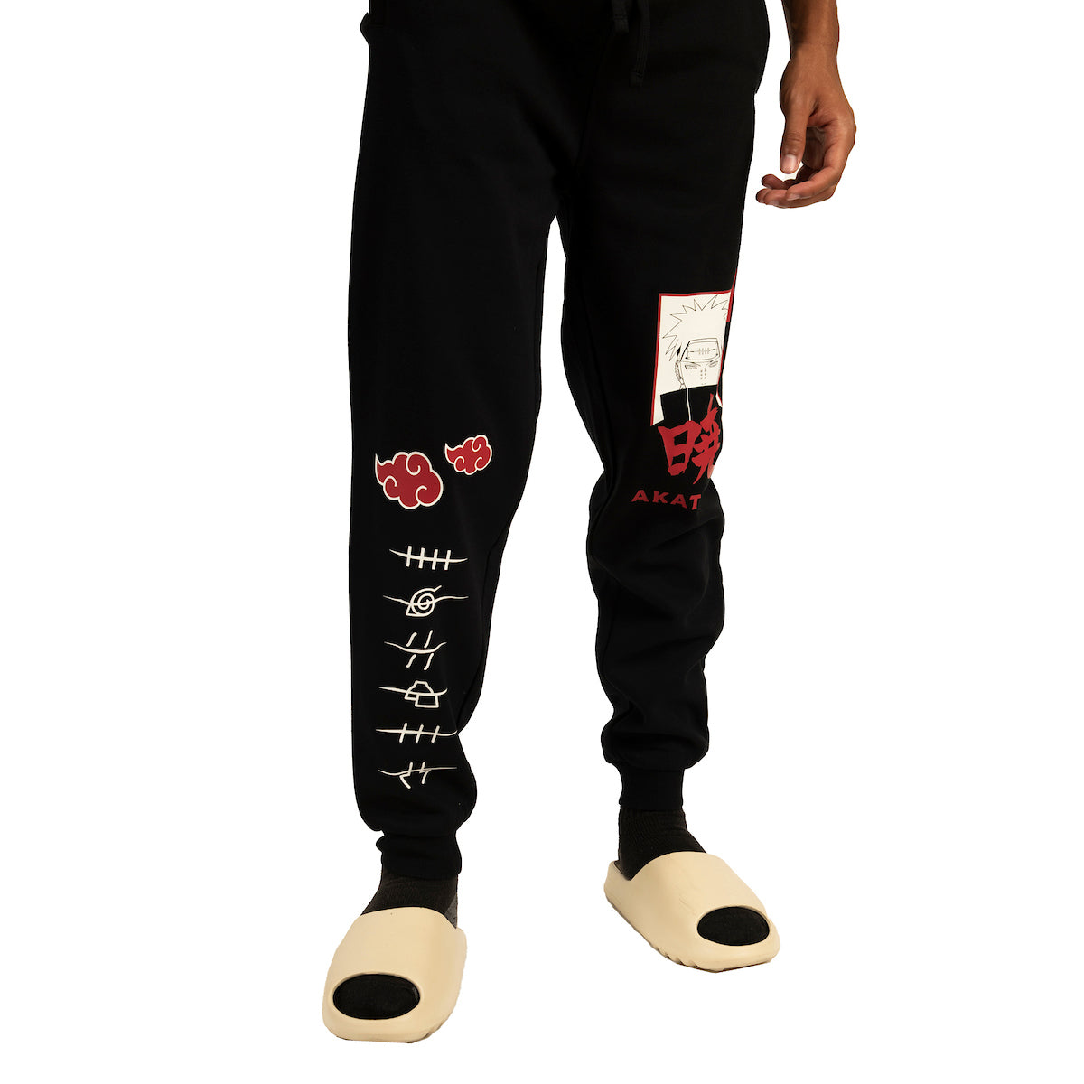 Naruto Shippuden Akatsuki Adult Hoodie Jogger Combo Set