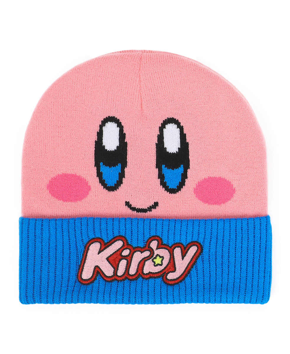 Kirby Youth Cuffed Beanie and Matching Gloves Set