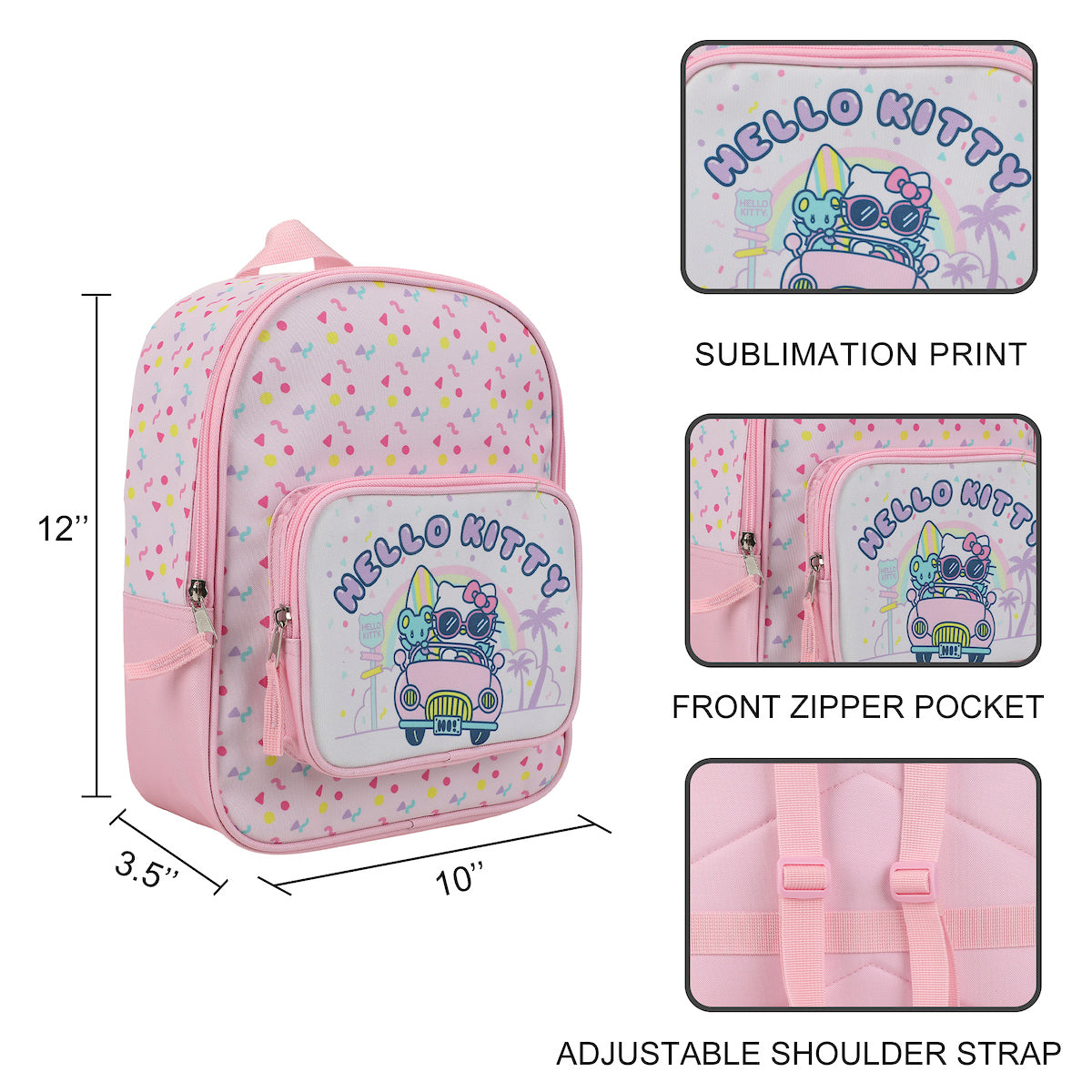 Hello Kitty Beach Trip 2-Pack Luggage Set