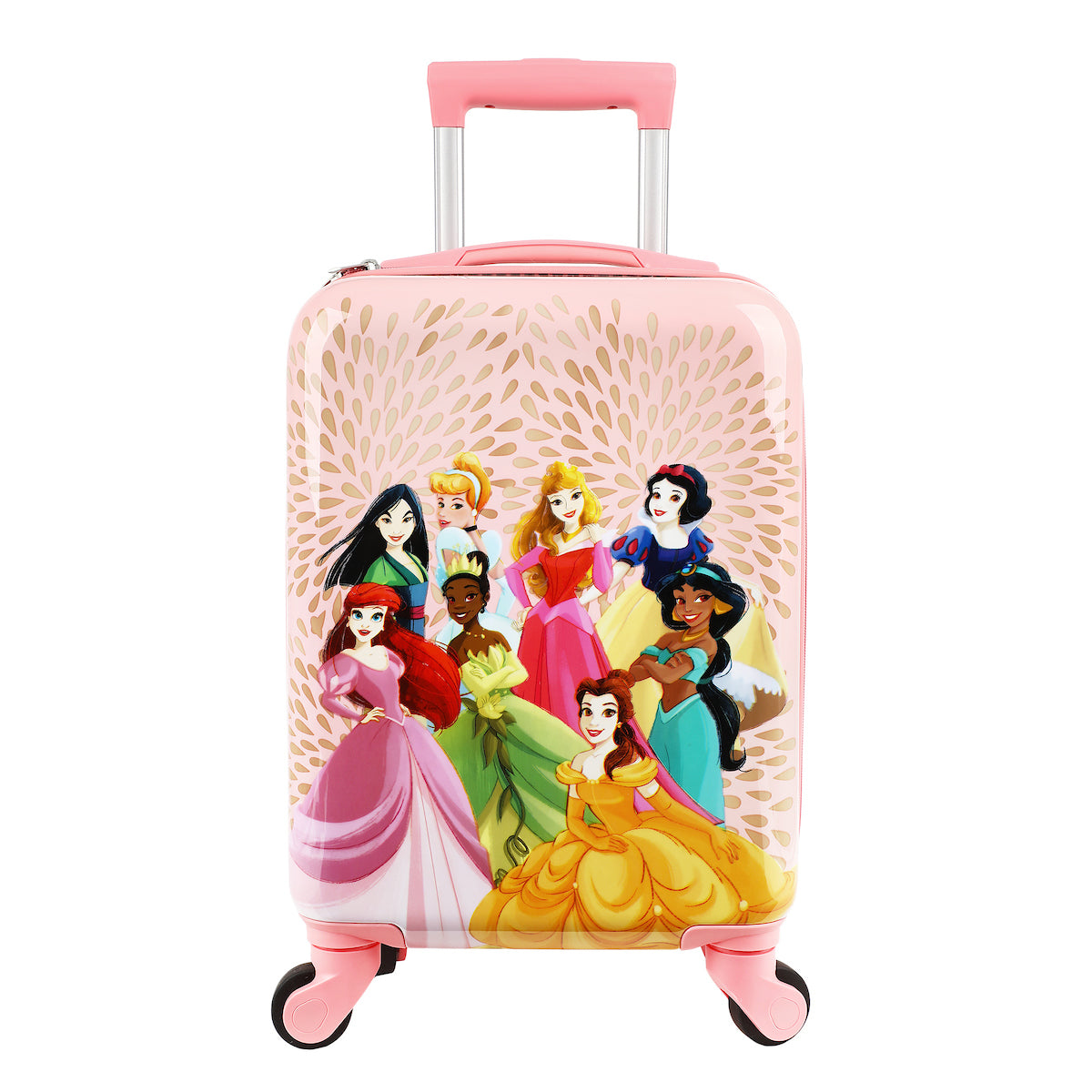 Disney Princess Character Art 2-Pack Backpack and 18" Luggage Set
