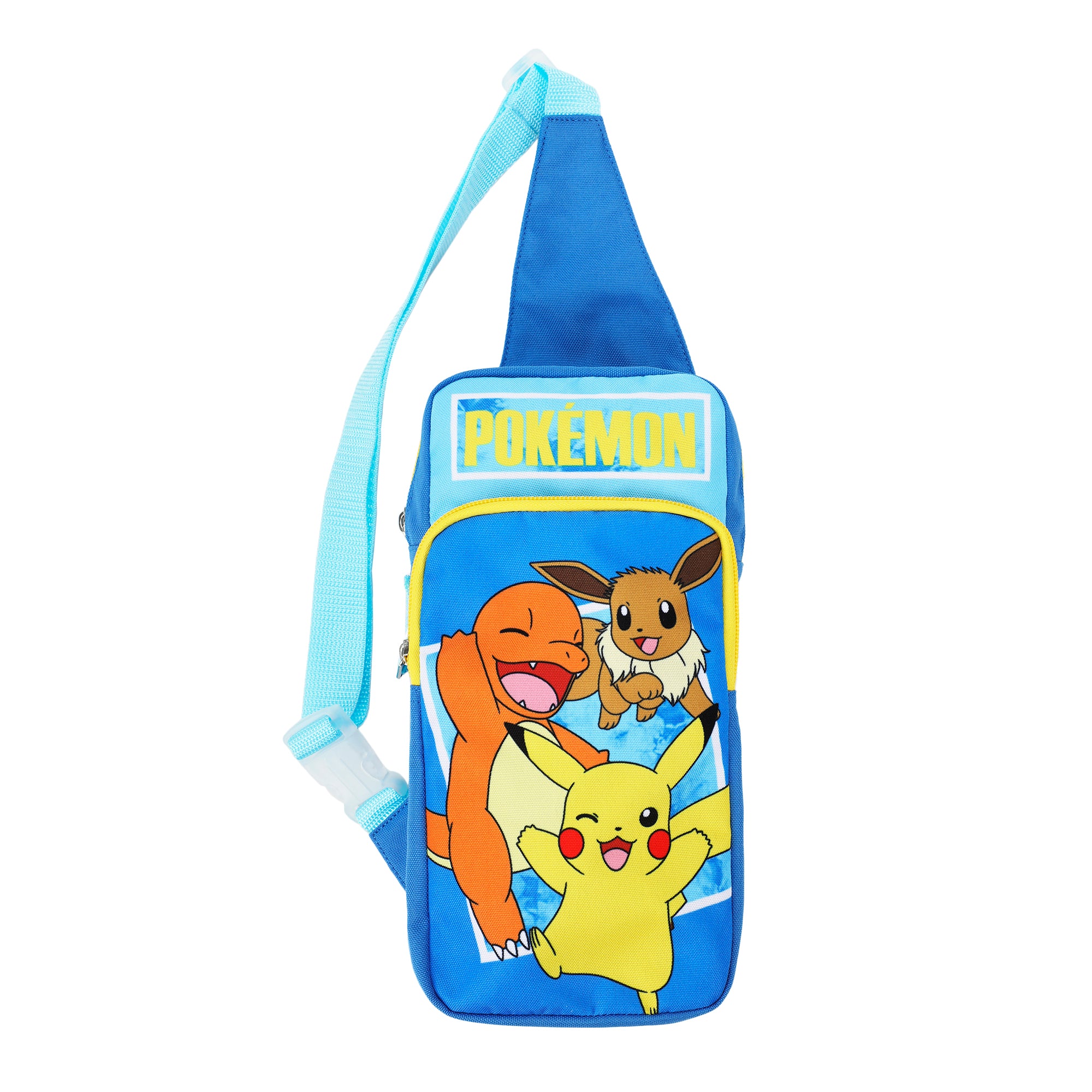 Pokémon Pikachu & Friends 2-Piece Youth Sling Bag & Foam Trucker Hat Set