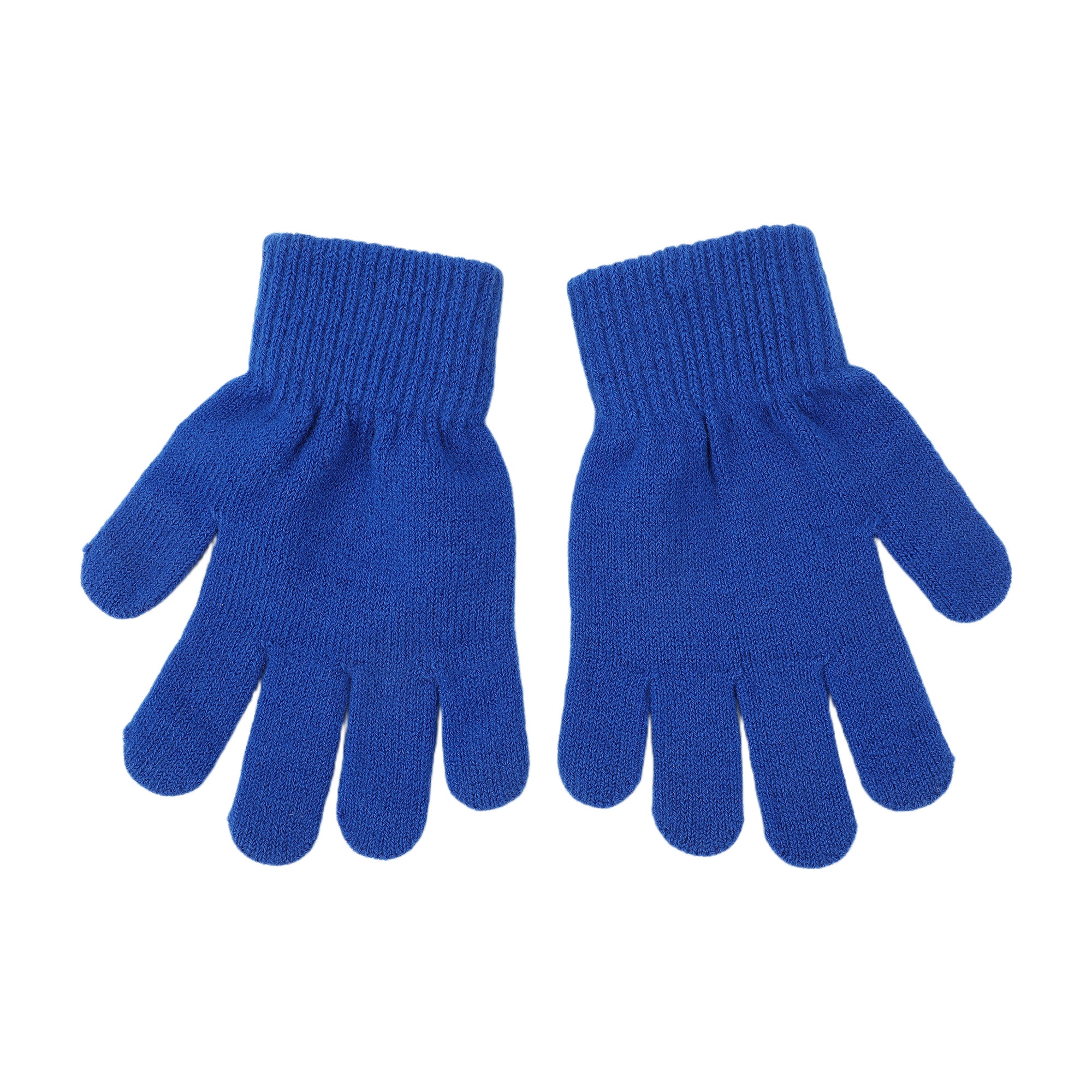 Sonic The Hedgehog Embroidered Sonic Face 2-Piece Youth Earmuffs & Magic Gloves Set