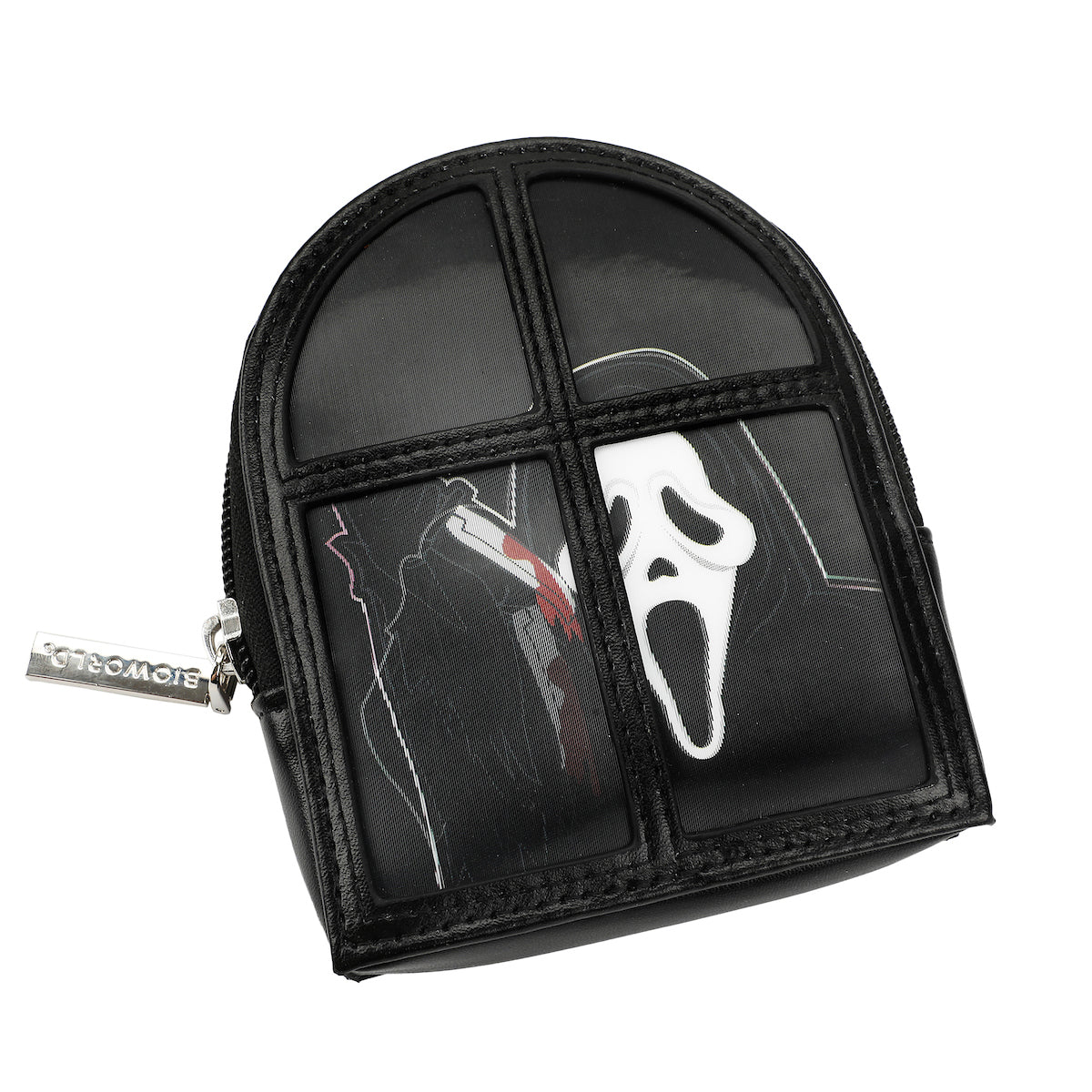 Ghostface Lurking In Window 4.75" Novelty Coin Pouch Wristlet Wallets