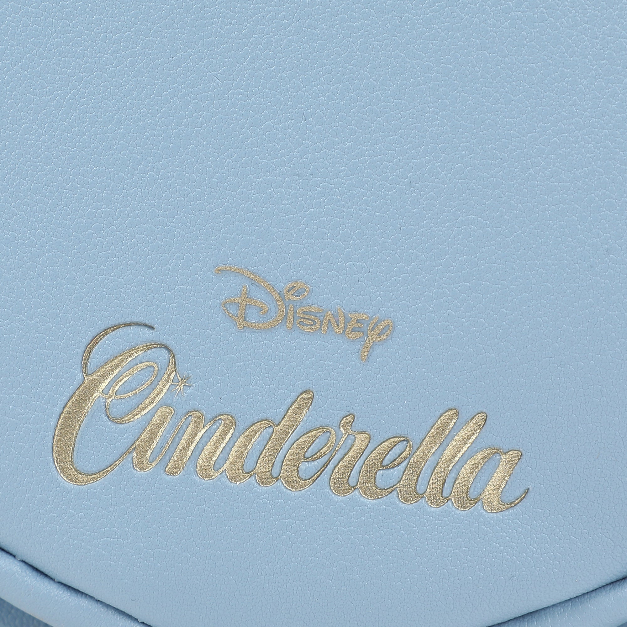 Disney Cinderella Enchanted Carriage Blue 5" Coin Pouch Wristlet Wallets