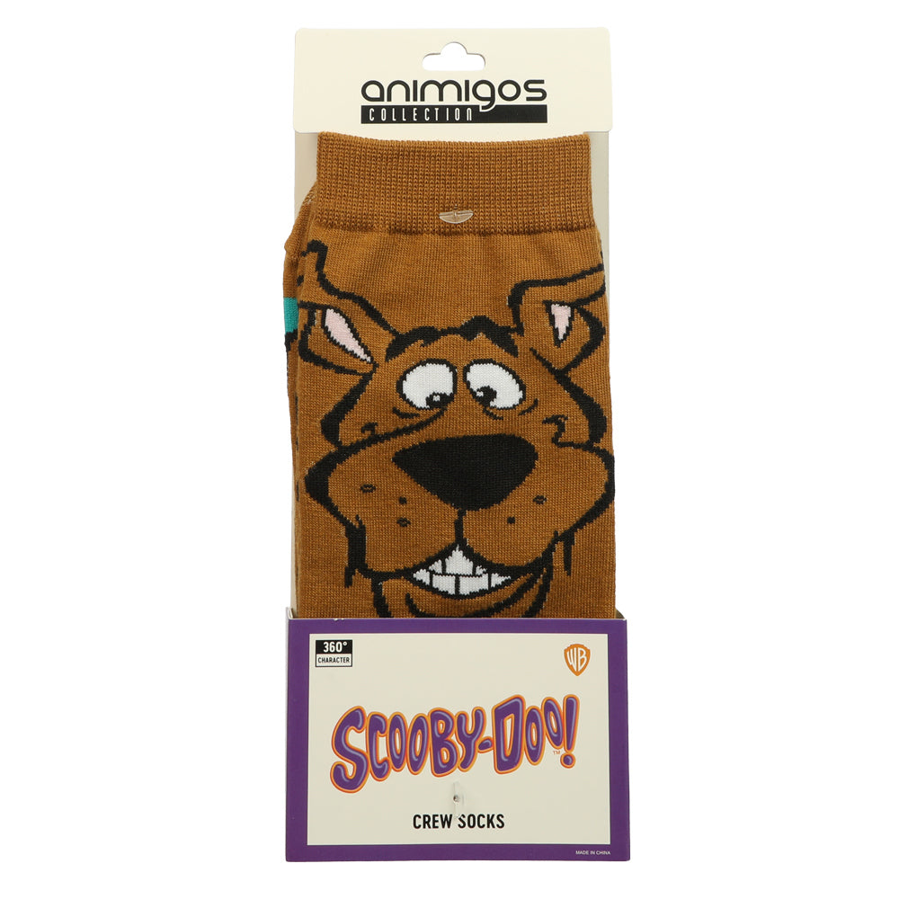 Scooby Doo Animigos 360 Character Crew Socks for Men