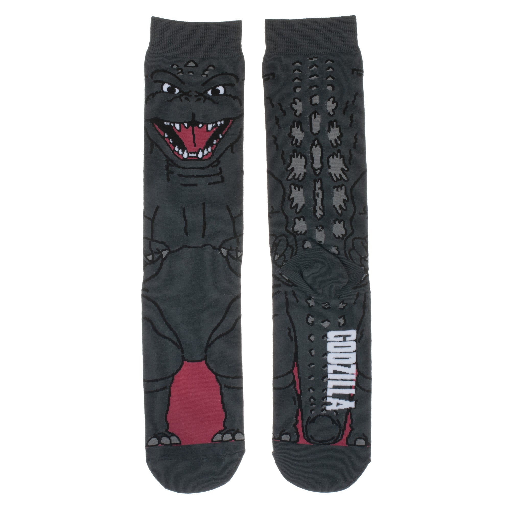 Godzilla casual Crew Socks for Men