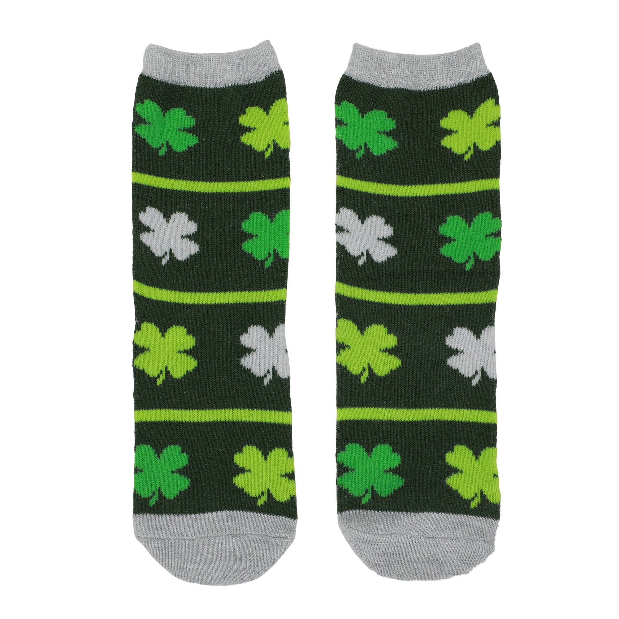 St. Patrick's Day Born Lucky Youth 3-Pack Crew Socks