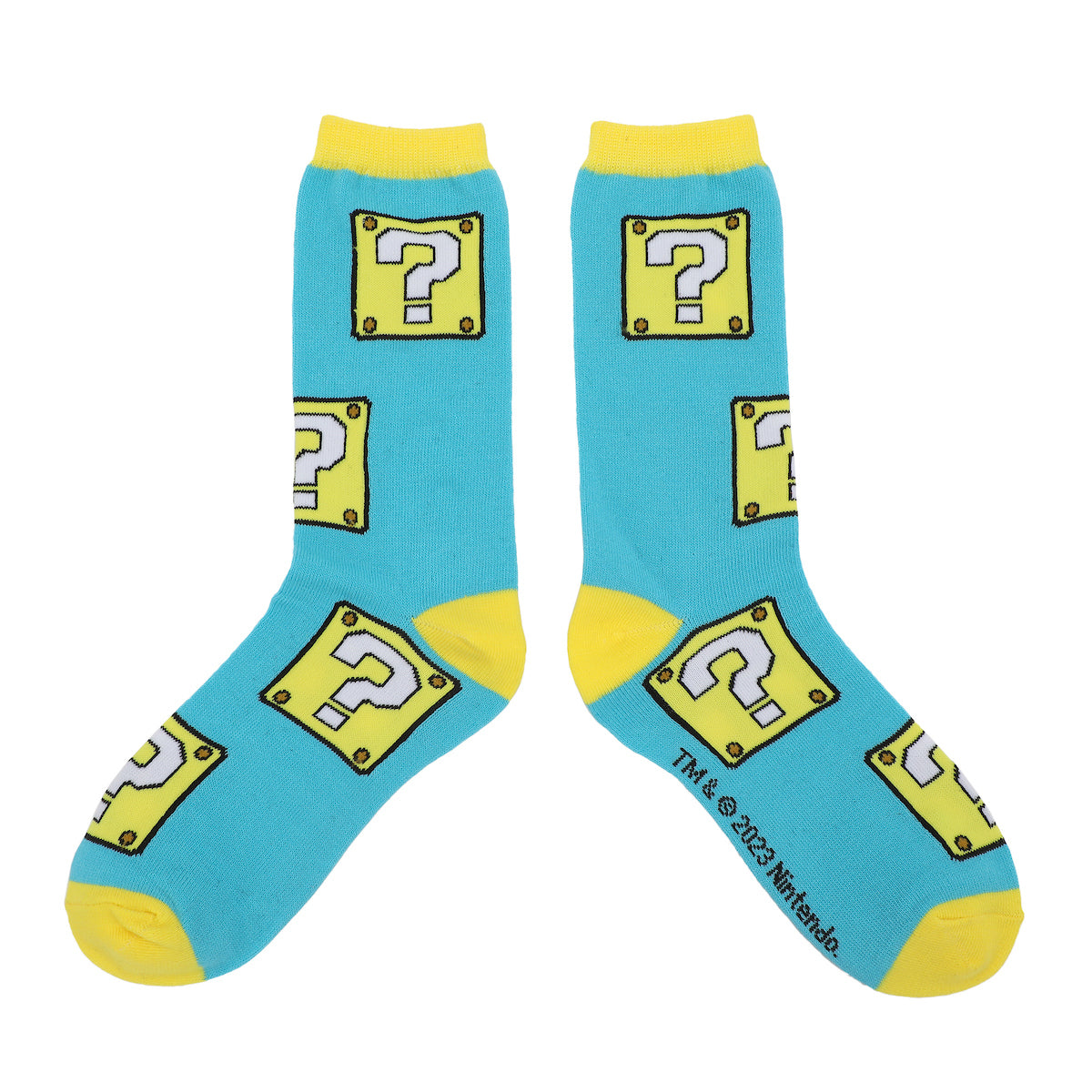 Super Mario Bros. Adult Crew Socks 5-Pack