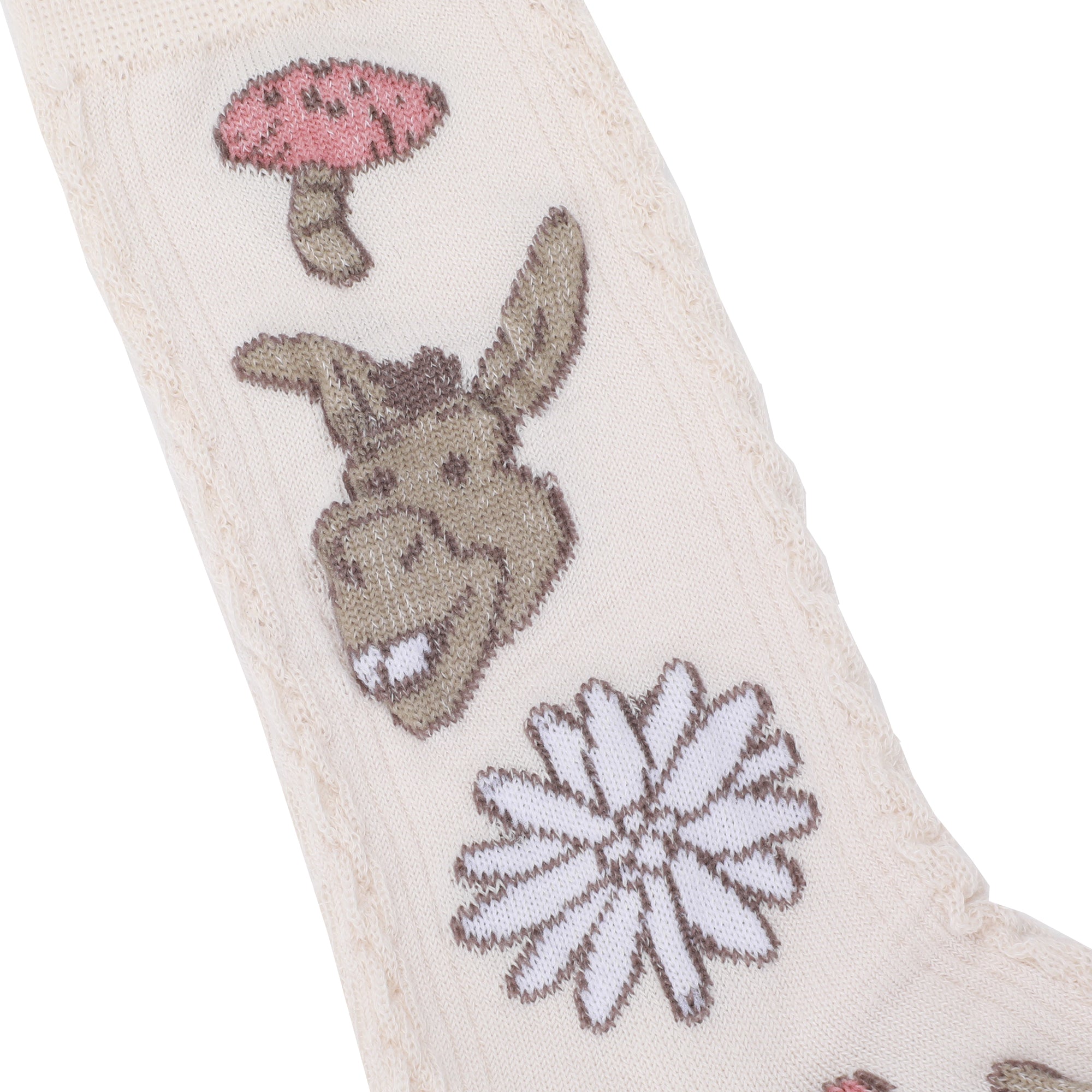 Shrek Donkey & Shrek Flora Patterns Women's 2-Pair Casual Crew Socks