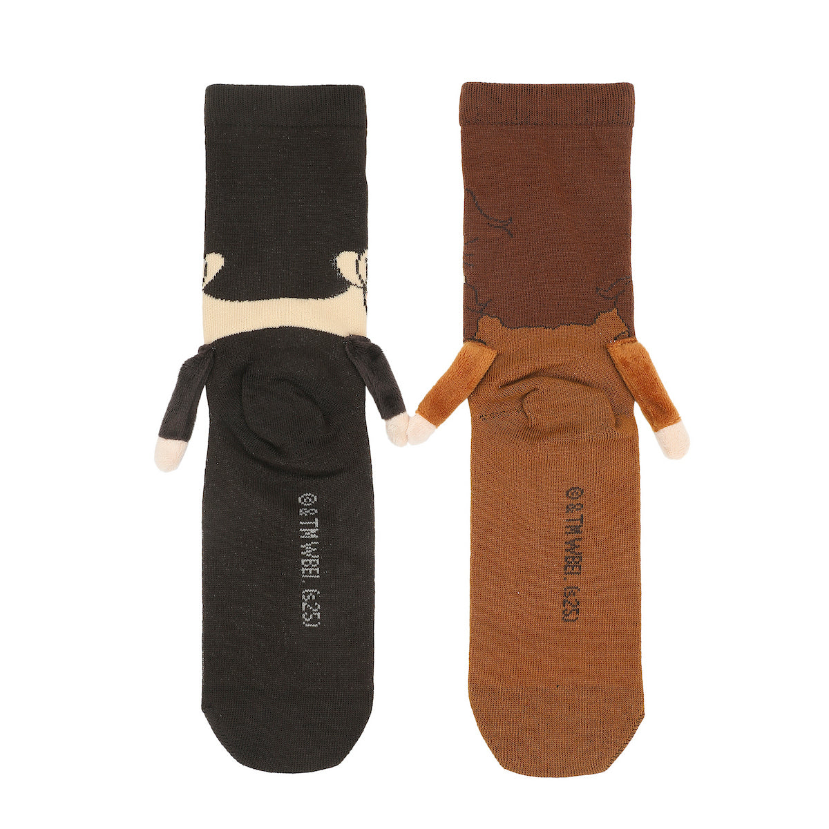 Harry Potter Harry & Hagrid Women's Casual Crew Socks With 3D Arms