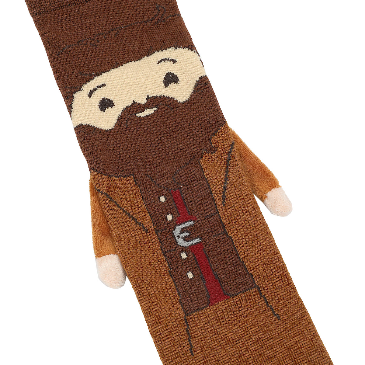 Harry Potter Harry & Hagrid Women's Casual Crew Socks With 3D Arms