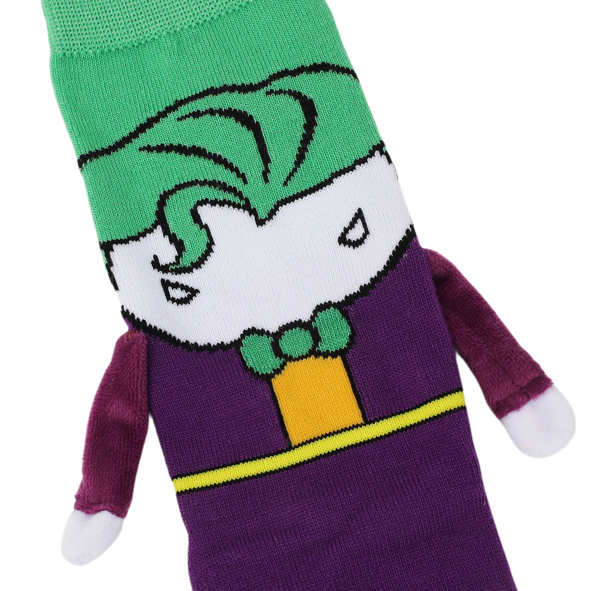 Batman Joker & Harley Women's Casual Crew Socks With 3D Hands-OSFA
