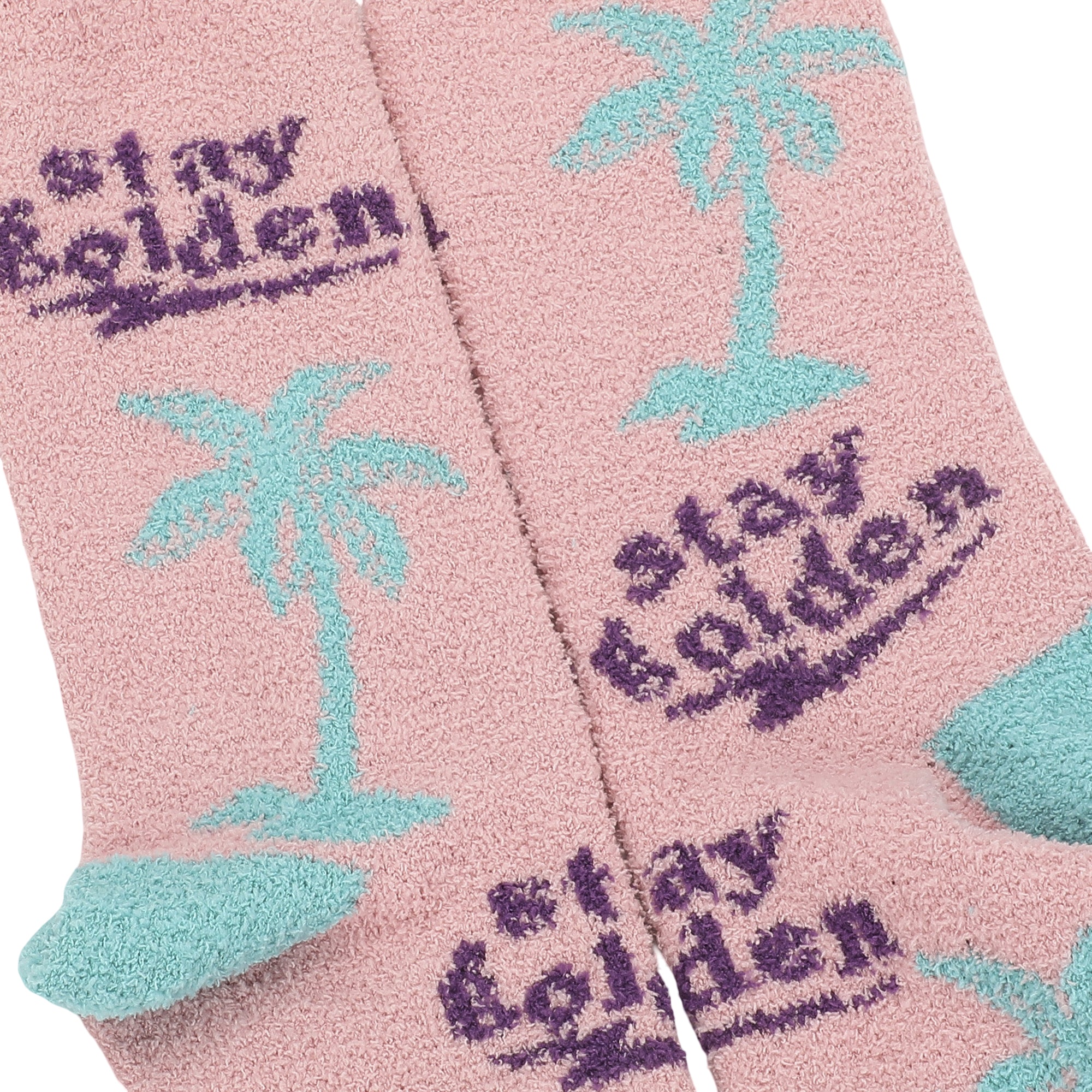 Golden Girls Stay Golden Womens Chenille Cozy Crew Socks