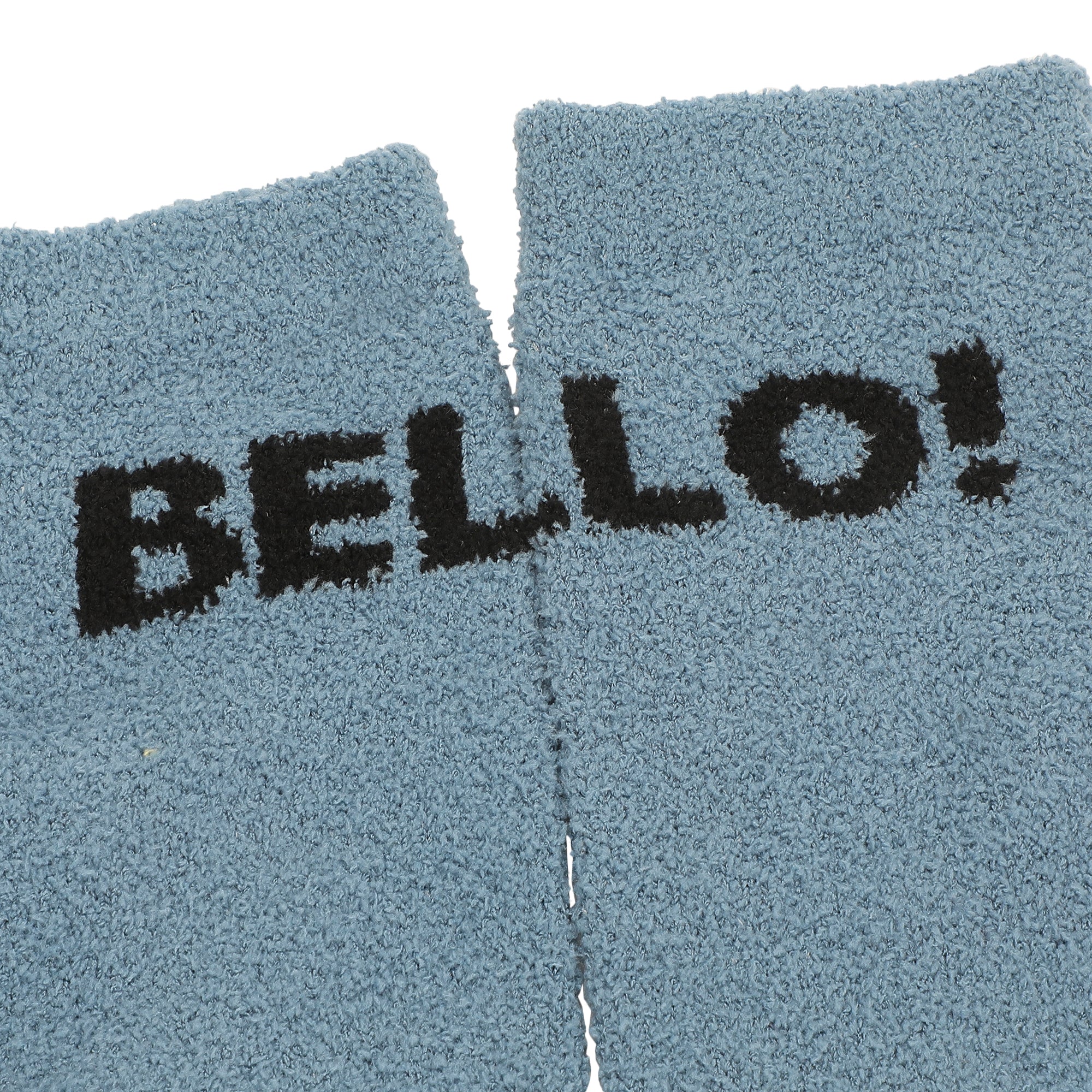 Minions Stuart and Bello Kevin Womens Chenille Cozy Crew Socks