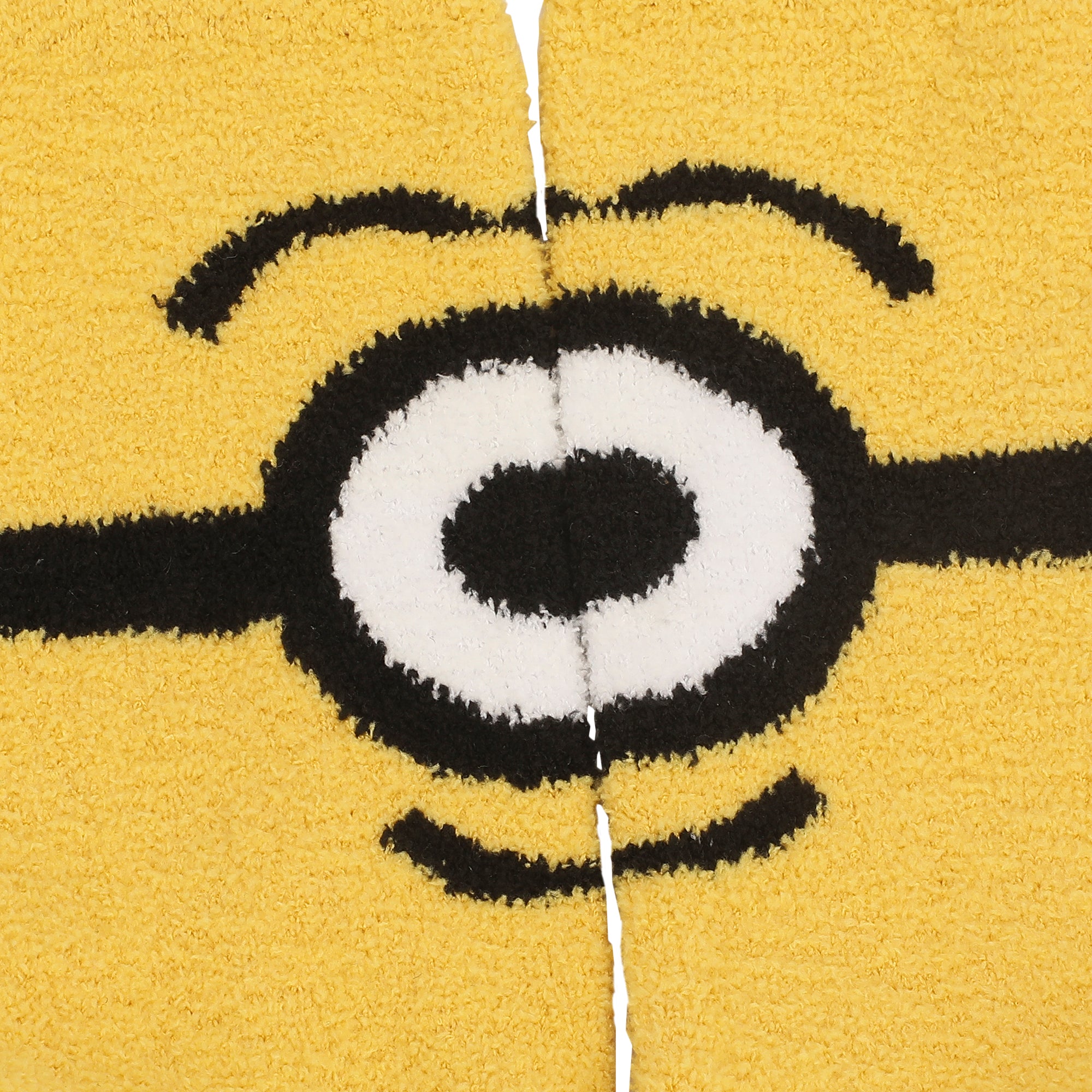 Minions Stuart and Bello Kevin Womens Chenille Cozy Crew Socks