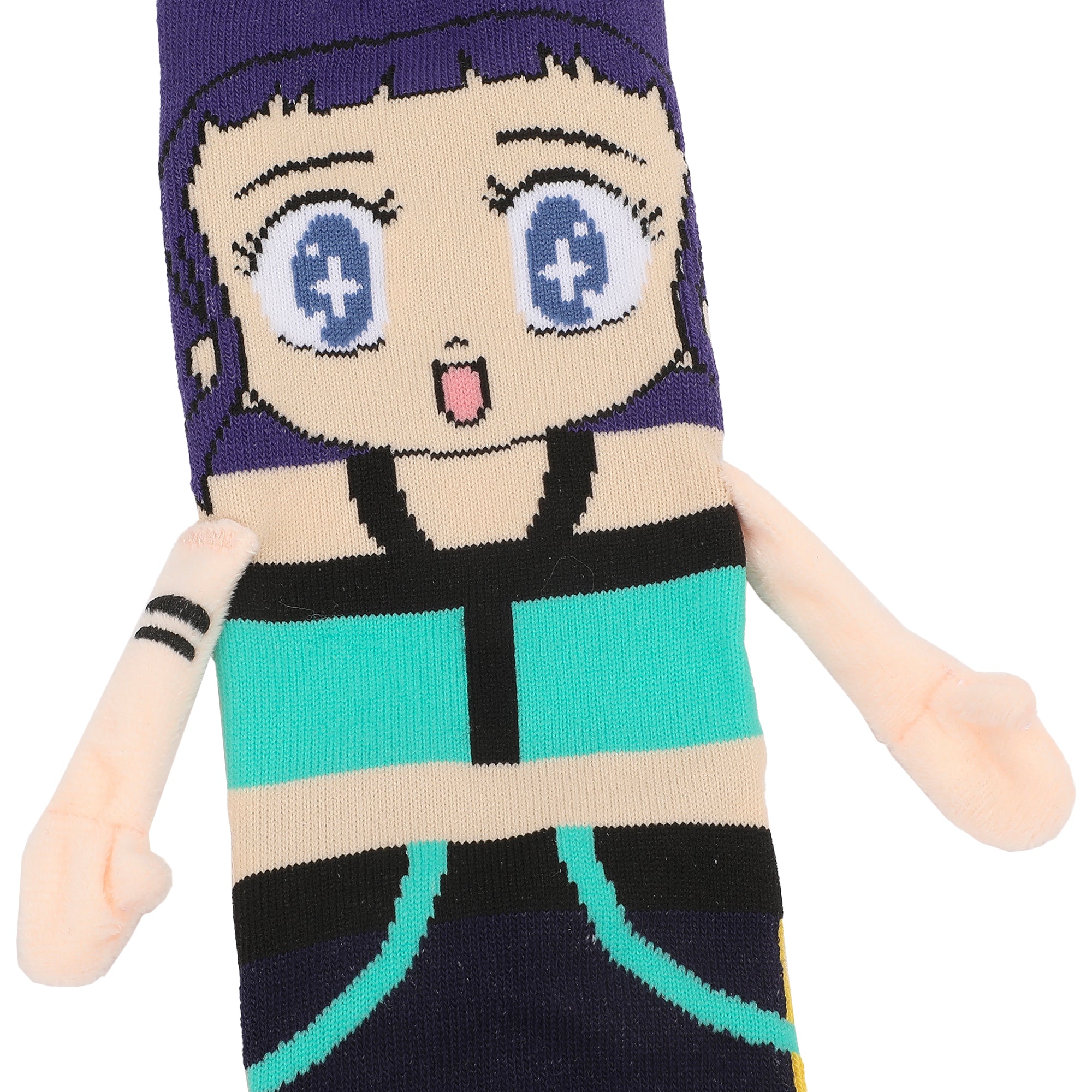 KPop Demon Hunters Huntr/X 3-Pair Pack Casual Crew Socks