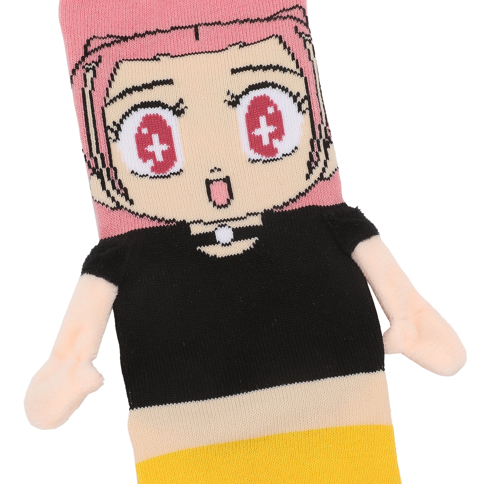 KPop Demon Hunters Huntr/X 3-Pair Pack Casual Crew Socks