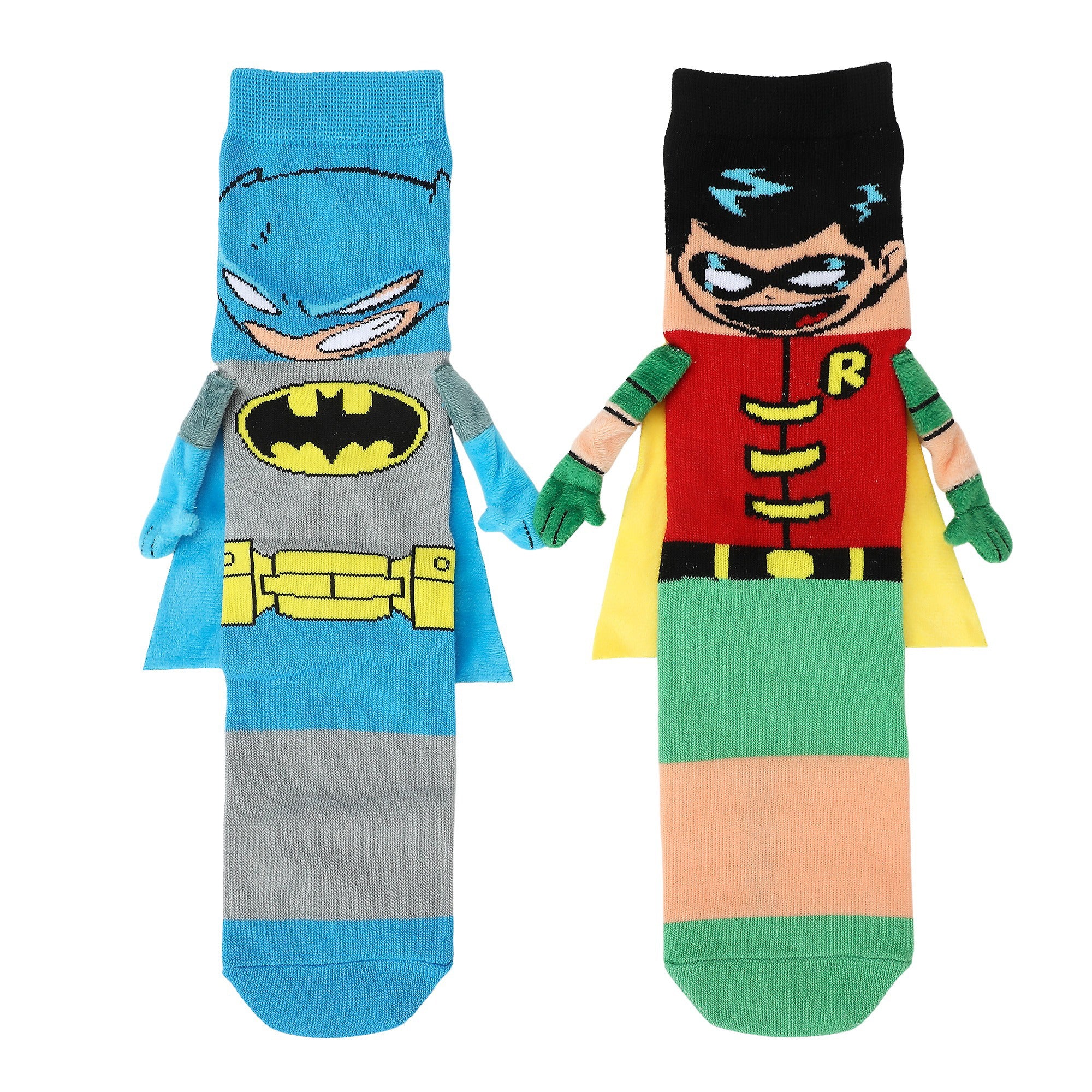 Batman And Robin Besties Crew Socks For Women