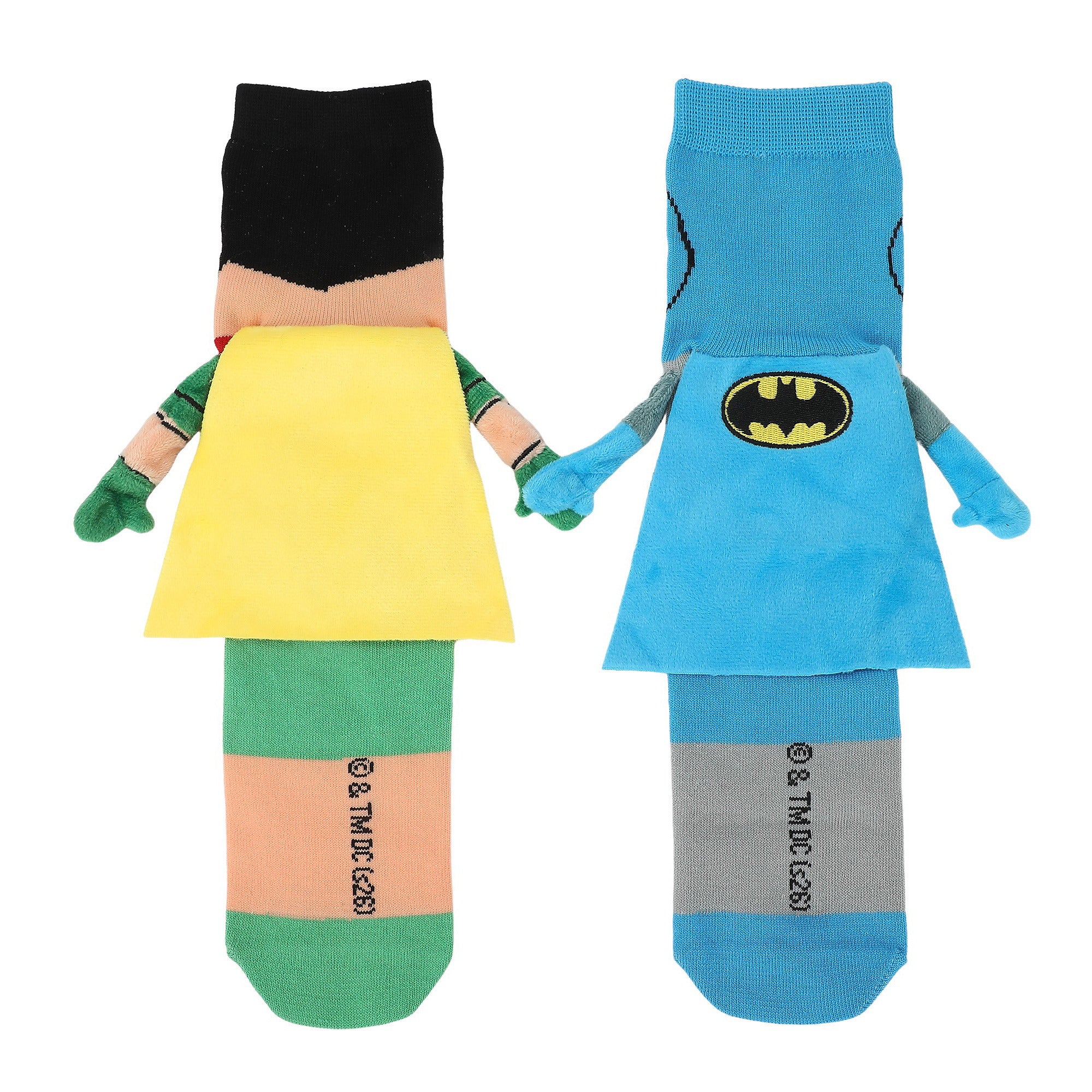 Batman And Robin Besties Crew Socks For Women
