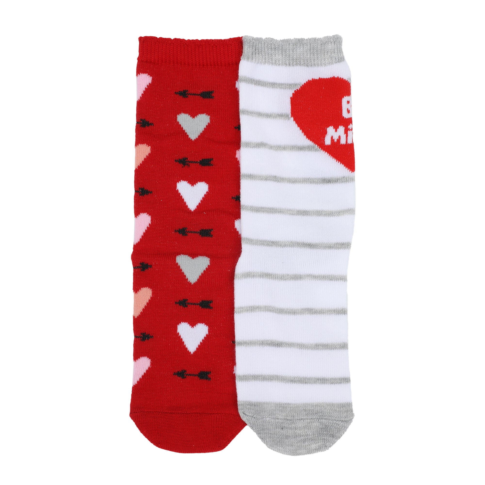 Valentine's Day Youth Crew Socks 2-Pack