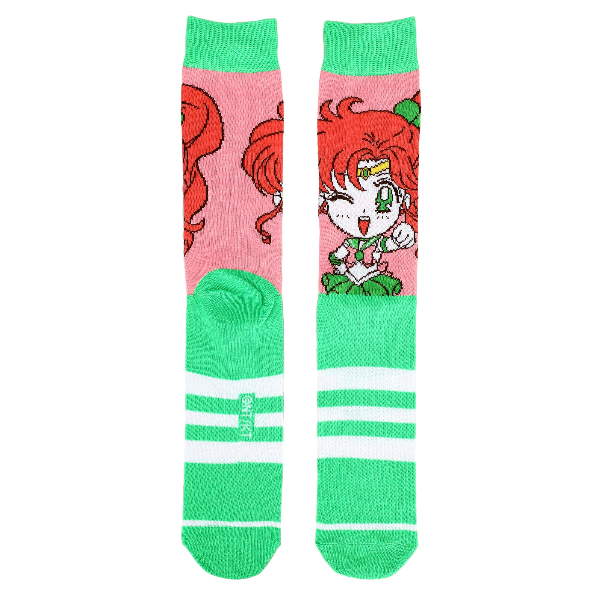 Sailor Moon Crystal Characters Men's 5-Pack Crew Socks