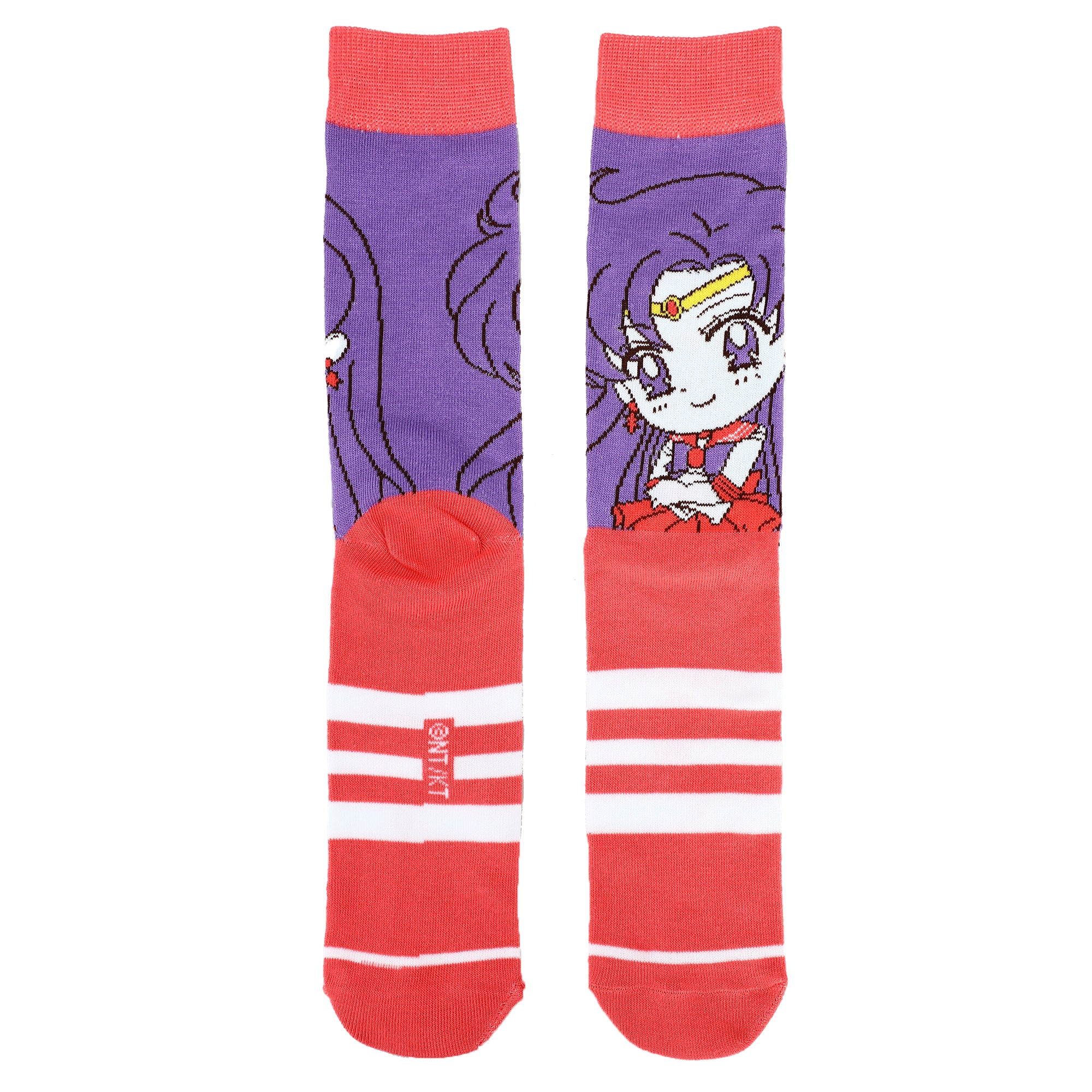 Sailor Moon Crystal Characters Men's 5-Pack Crew Socks