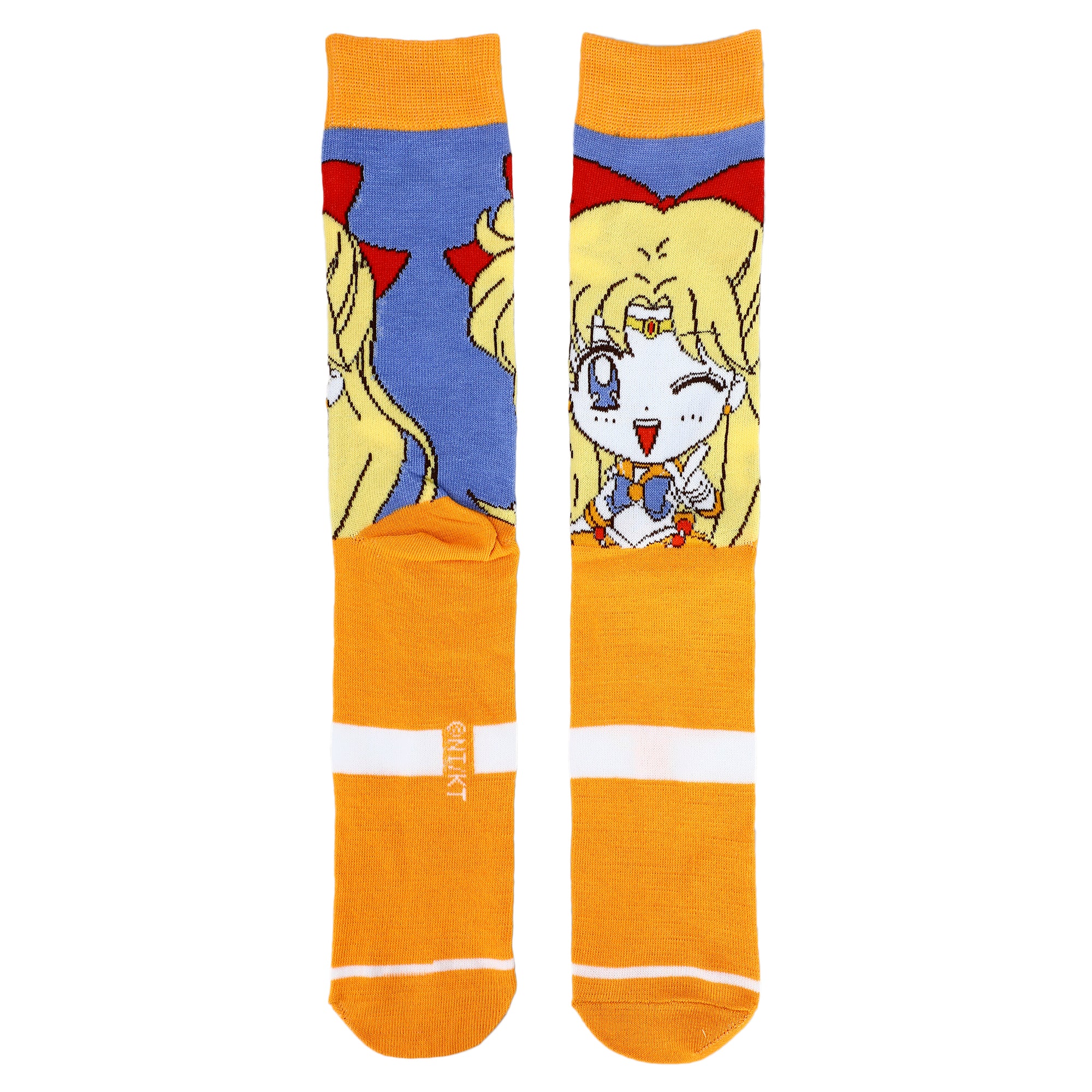 Sailor Moon Crystal Characters Men's 5-Pack Crew Socks