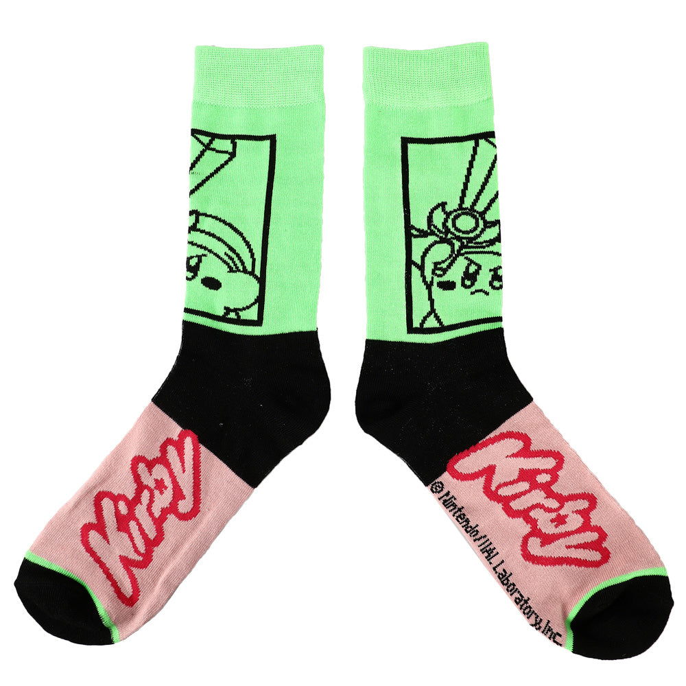 Kirby Casual Crew Socks Set for Men 5-Pair Pack